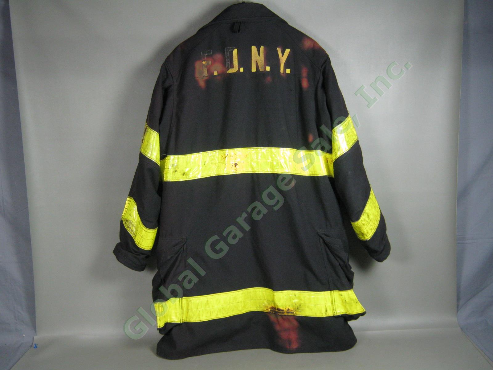 Vtg 1993 Janesville FDNY NY Fire Dept Summer Firefighter Jacket 44/40 Exc Cond! 4