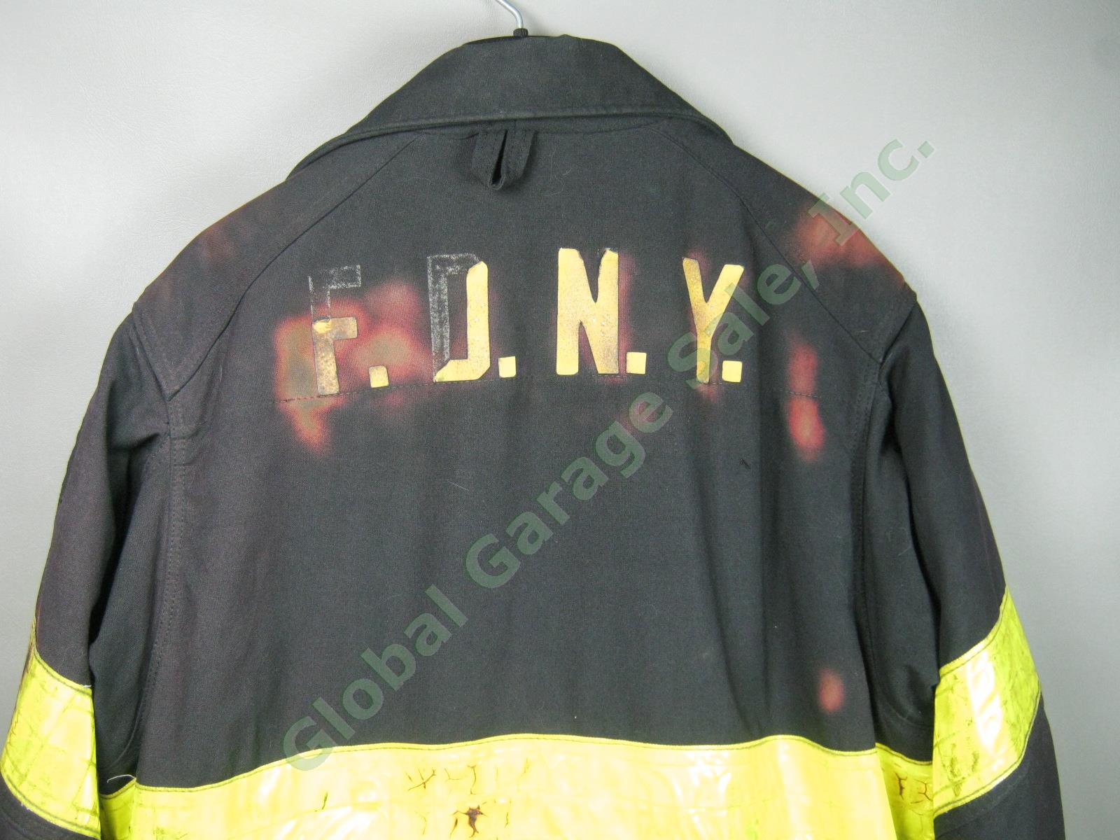 Vtg 1993 Janesville FDNY NY Fire Dept Summer Firefighter Jacket 44/40 Exc Cond! 5
