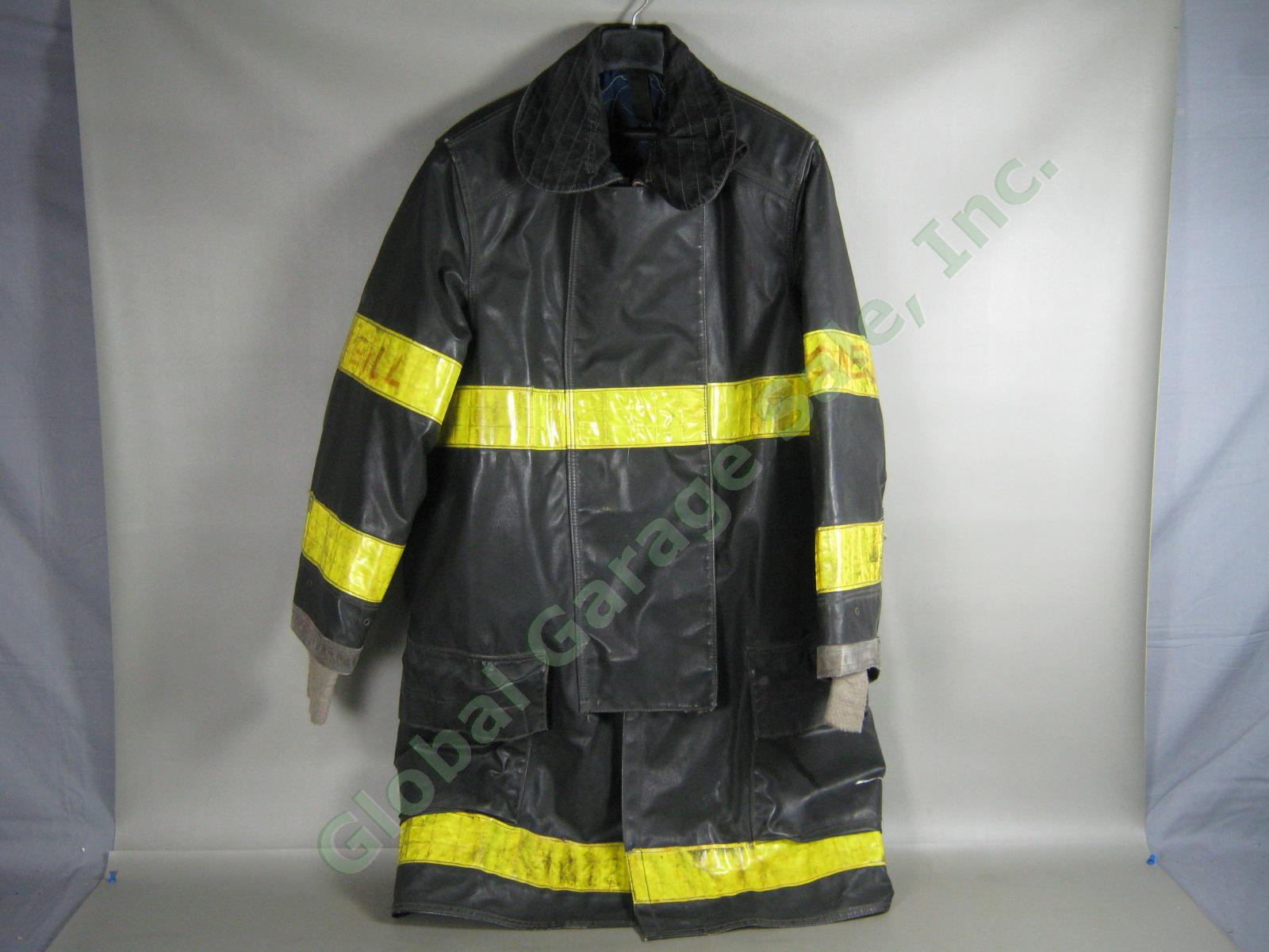 Vtg 1988 Cairns Chicago Fire Dept Winter Firefighter Bunker Jacket Coat 42/36/44