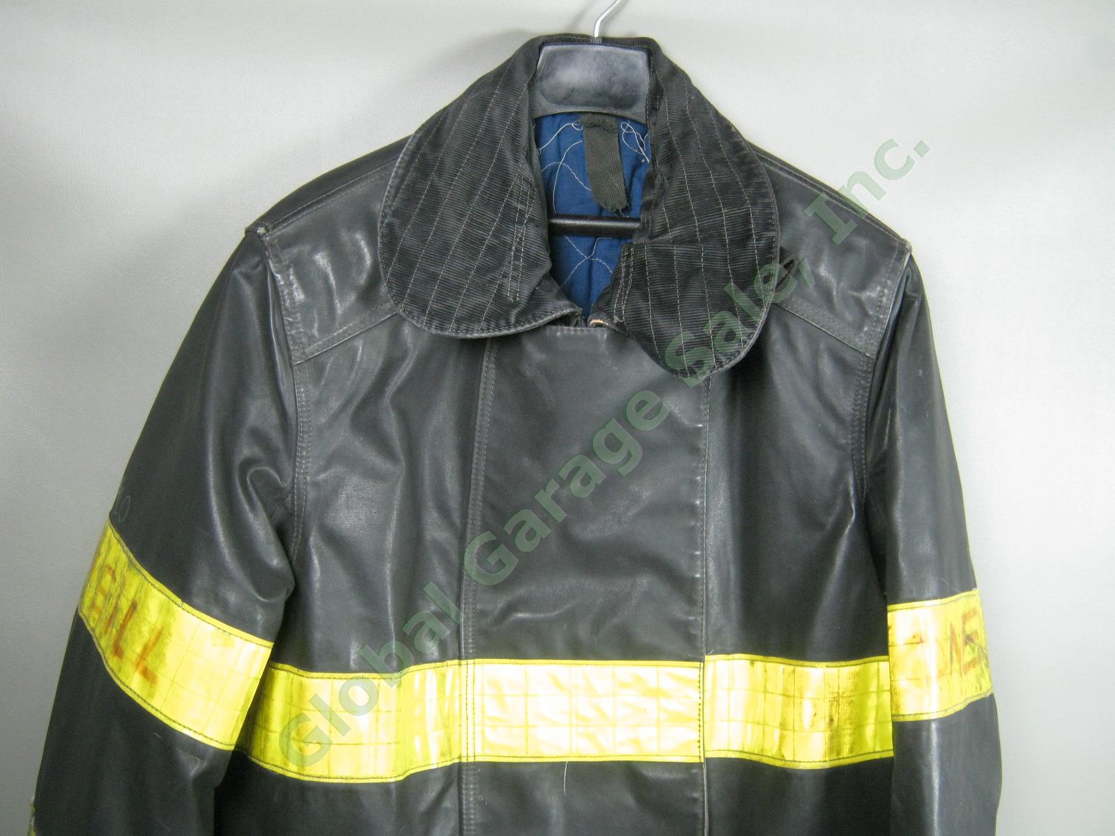 Vtg 1988 Cairns Chicago Fire Dept Winter Firefighter Bunker Jacket Coat 42/36/44 1