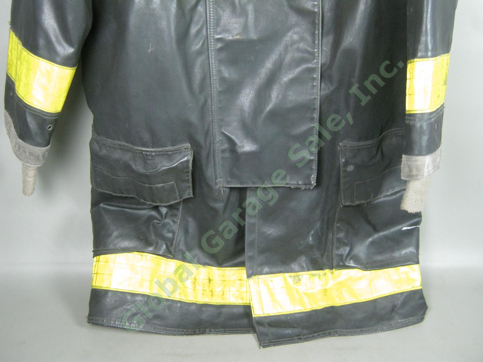 Vtg 1988 Cairns Chicago Fire Dept Winter Firefighter Bunker Jacket Coat 42/36/44 2