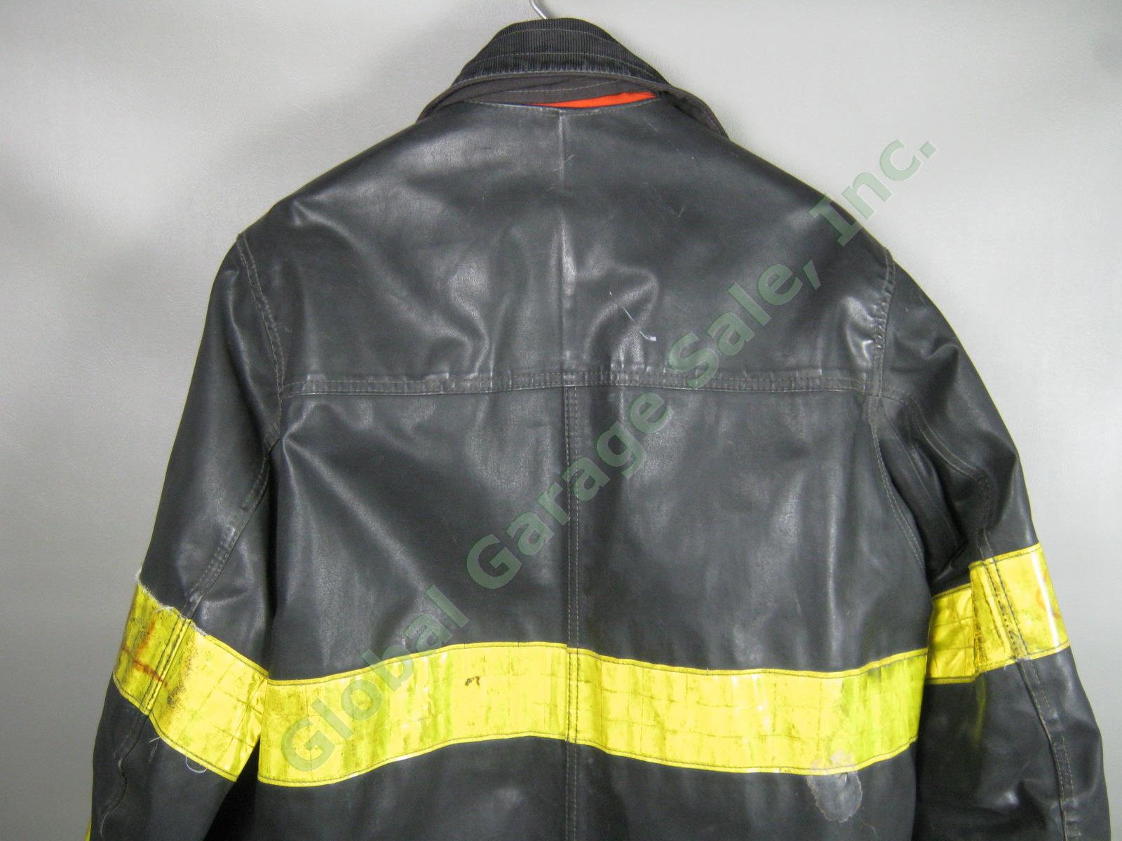 Vtg 1988 Cairns Chicago Fire Dept Winter Firefighter Bunker Jacket Coat 42/36/44 4