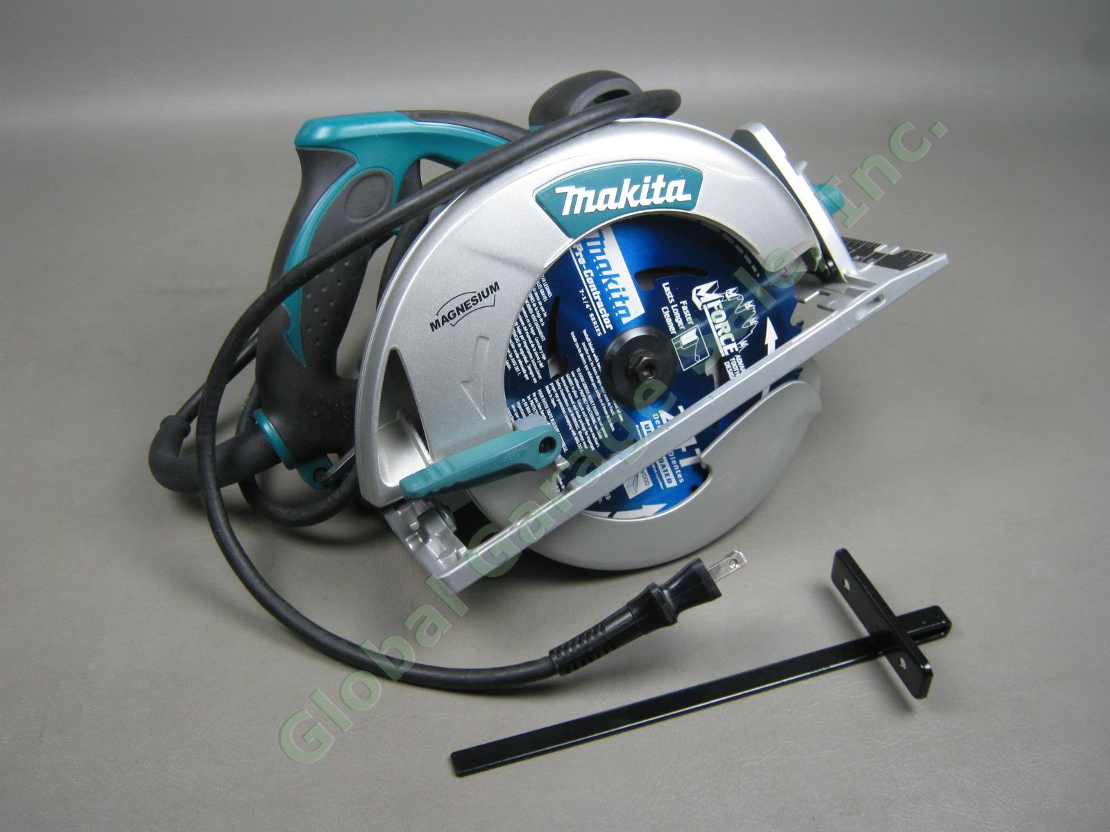 Makita 5007MG 7-1/4" 120V 15 Amp Magnesium Corded Electric Circular Saw W/ Case+ 1