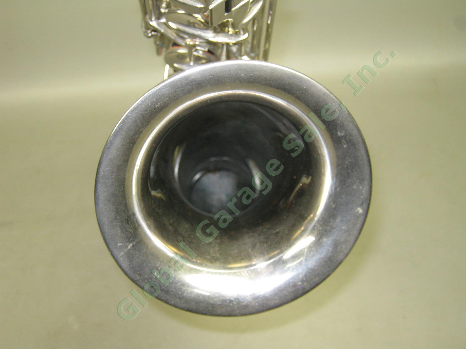 Vtg Antique C G CG Conn C-Melody Saxophone + Case 1119954 106159 L Patented 1914 6