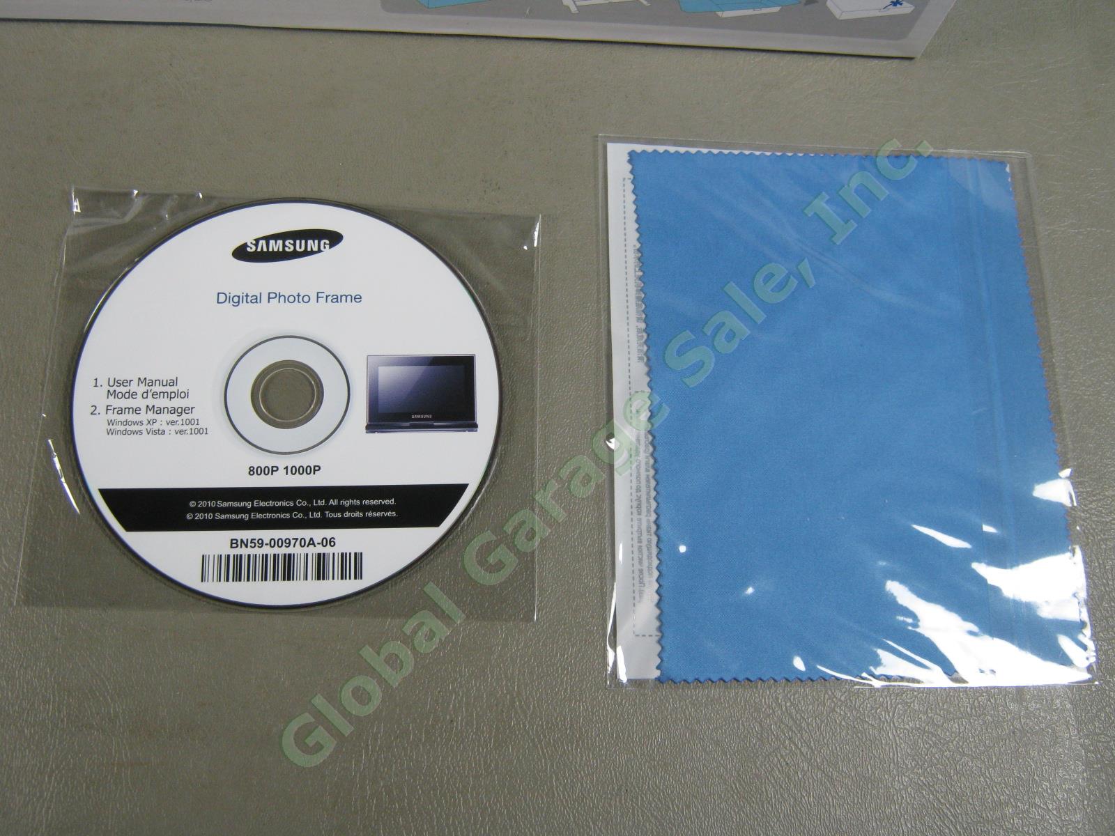 NEW IN BOX Samsung 10" Digital Photo Frame Music Video Player Bluetooth 1000P 6