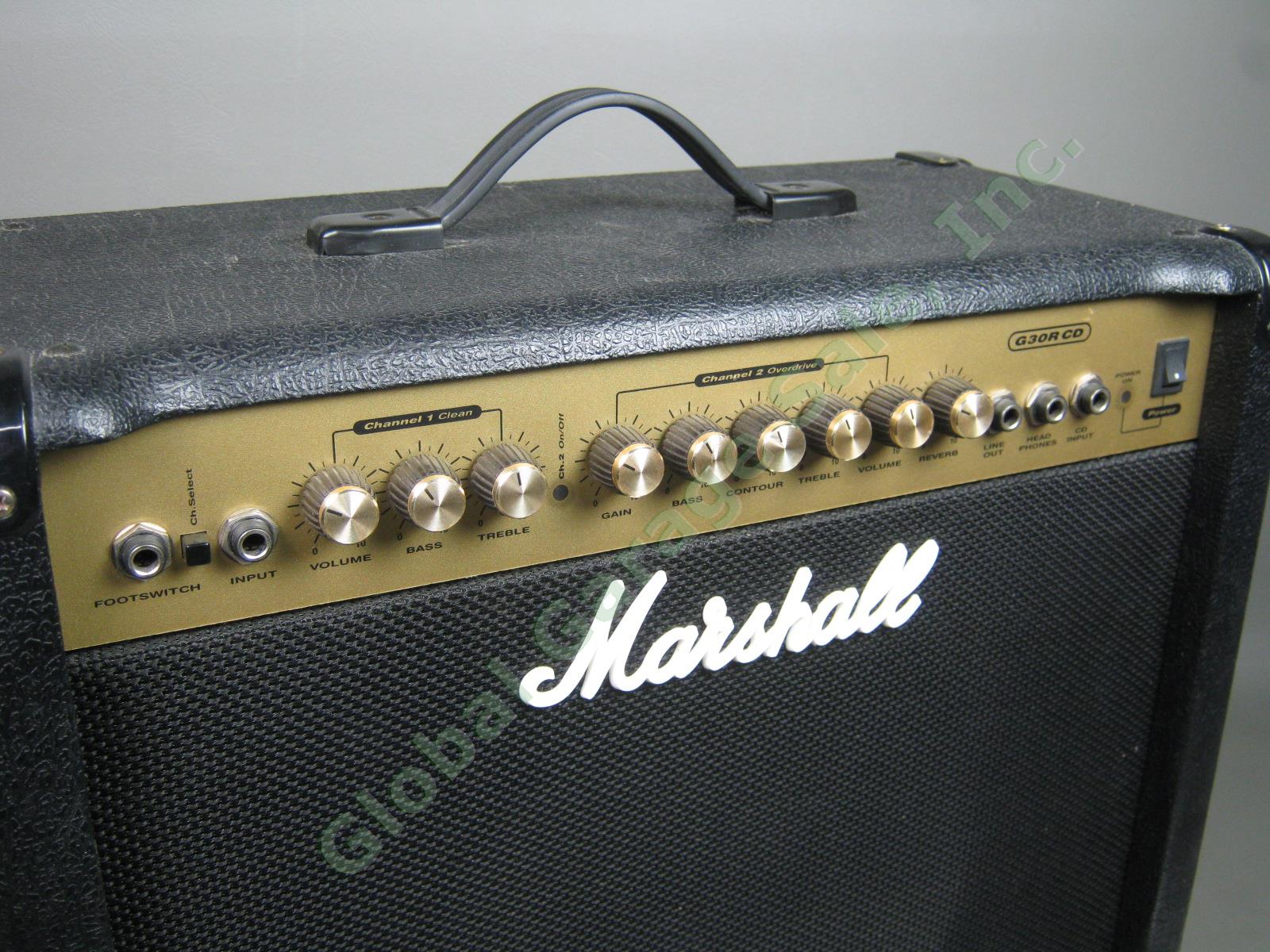 Marshall G30R CD 30-Watt Guitar Combo Amplifier Amp MG Series Custom Loudspeaker 1