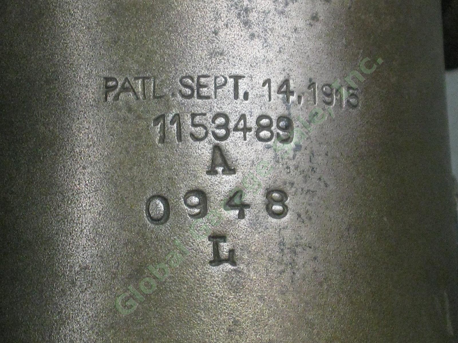 Vtg 1932 Pan American Cavalier 92M Elkhardt Alto Sax 9/14/1915 1153489 A 0948 L 6