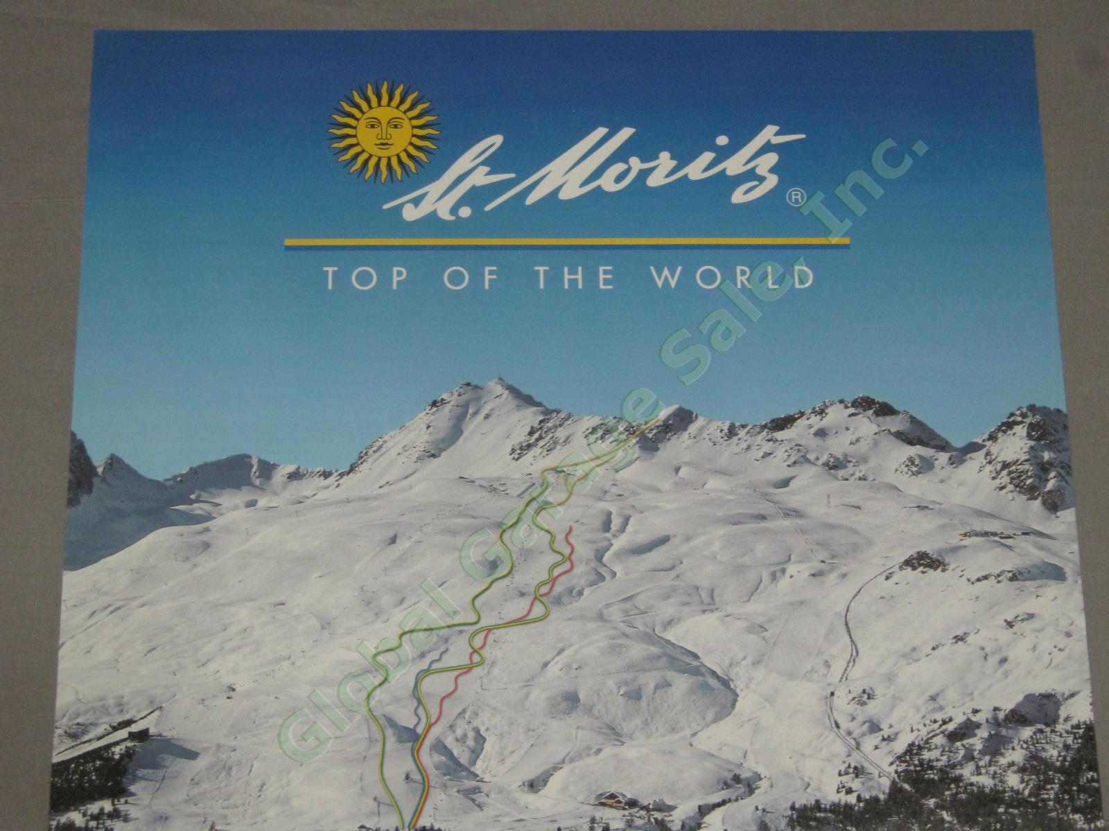 2003 FIS Alpine World Ski Racing Championships Poster St Moritz Switzerland NR 1