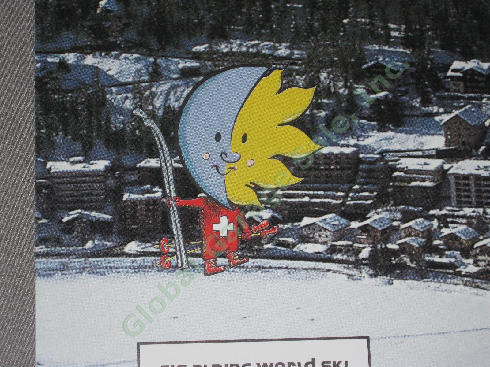 2003 FIS Alpine World Ski Racing Championships Poster St Moritz Switzerland NR 5