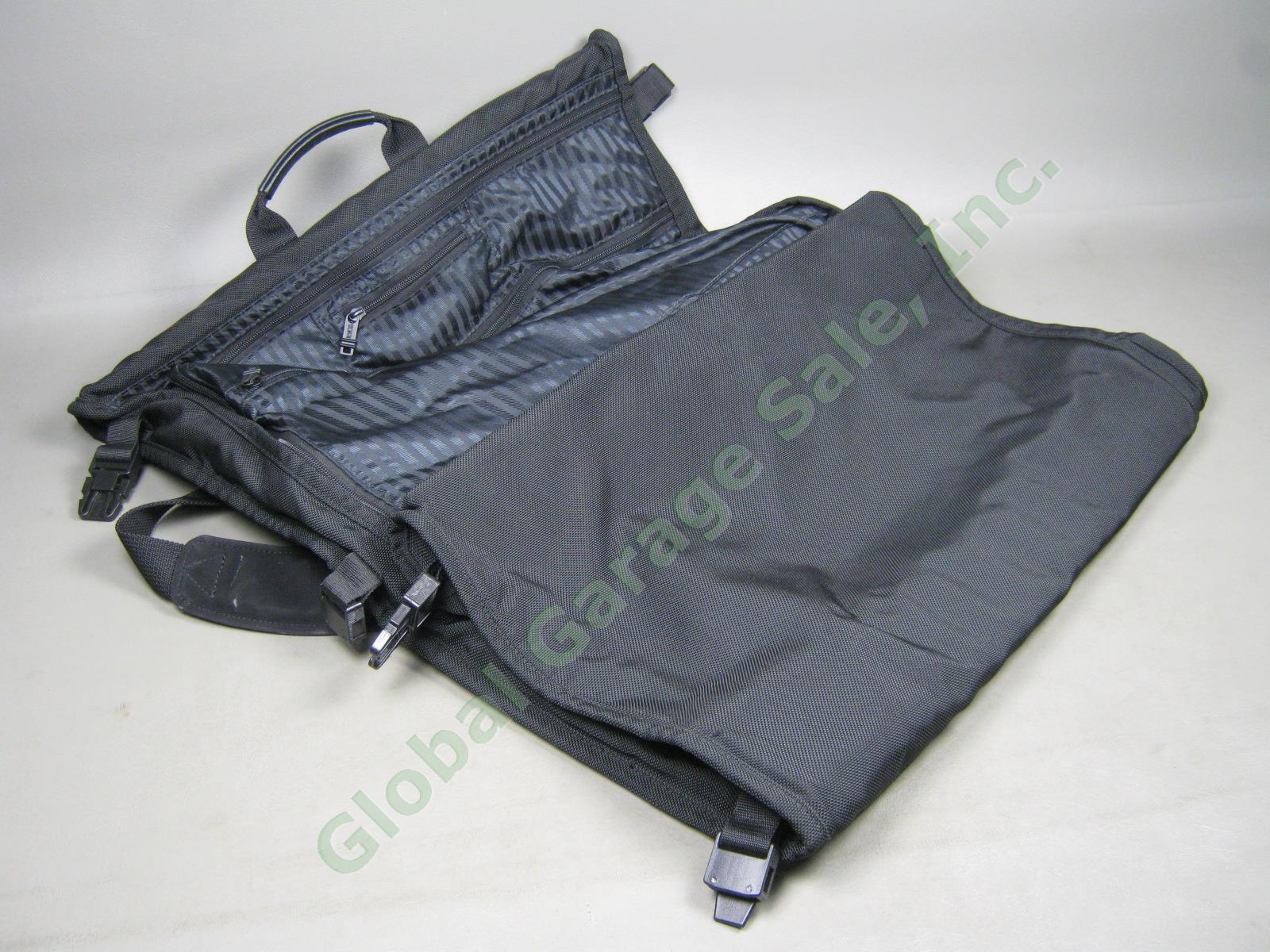 TUMI Alpha Tri-Fold Black Ballistic Nylon Garment Travel Bag Luggage 234D3 NR!!! 2