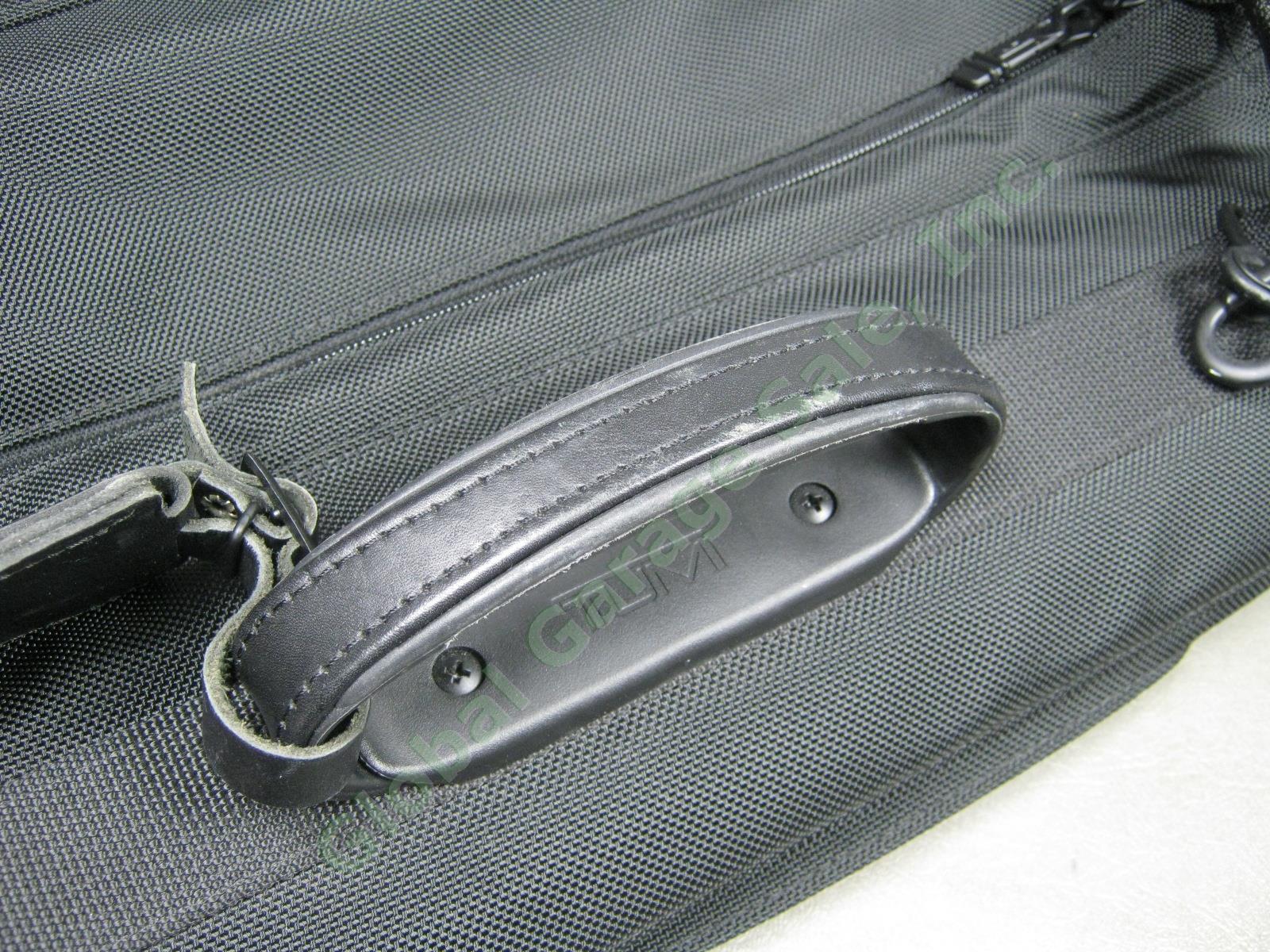TUMI Alpha Tri-Fold Black Ballistic Nylon Garment Travel Bag Luggage 234D3 NR!!! 7