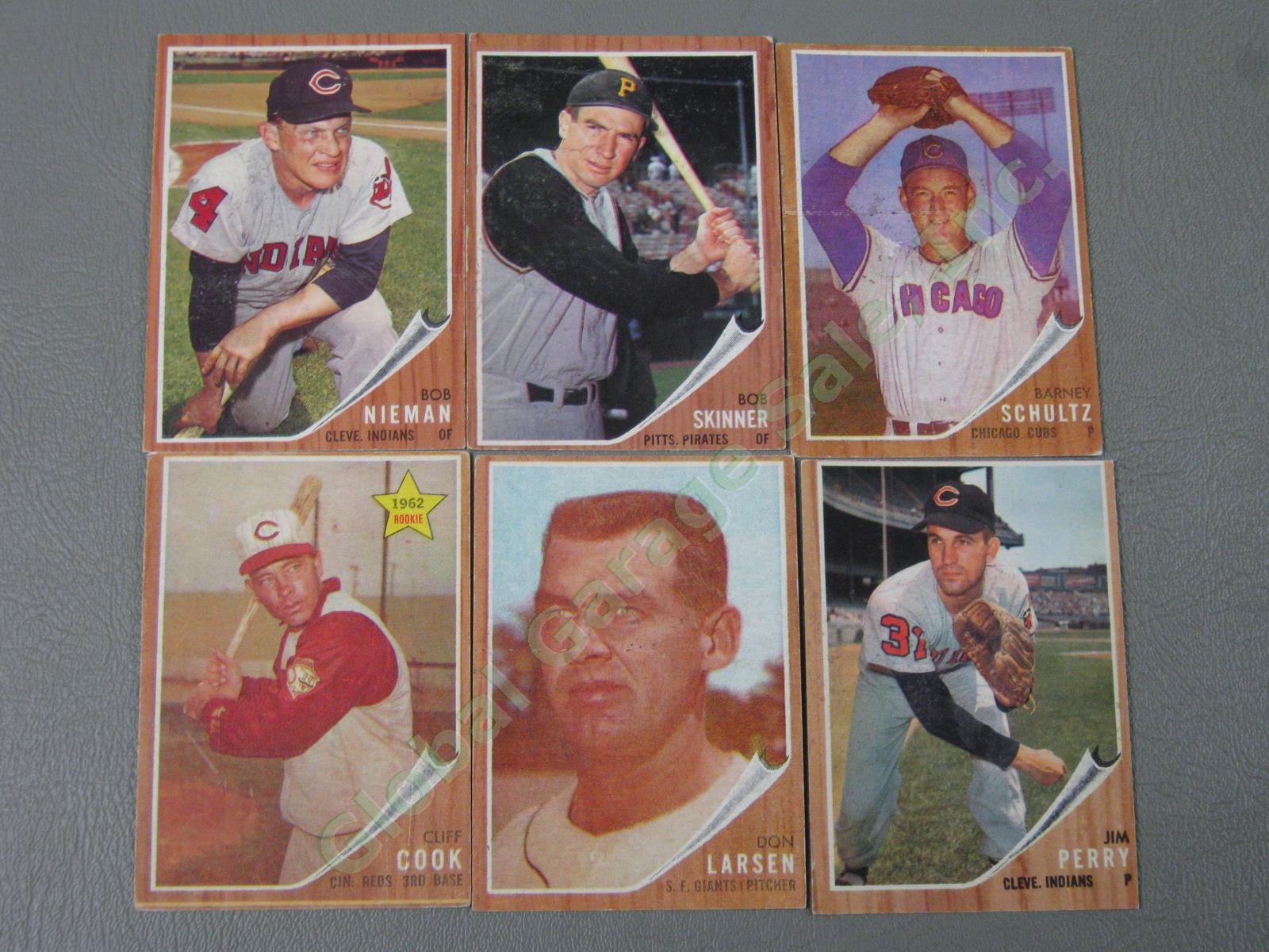 160 Vtg 1961 1962 1963 Topps Baseball Card Lot w/ RBI Home Run Leaders + VG-EX 13