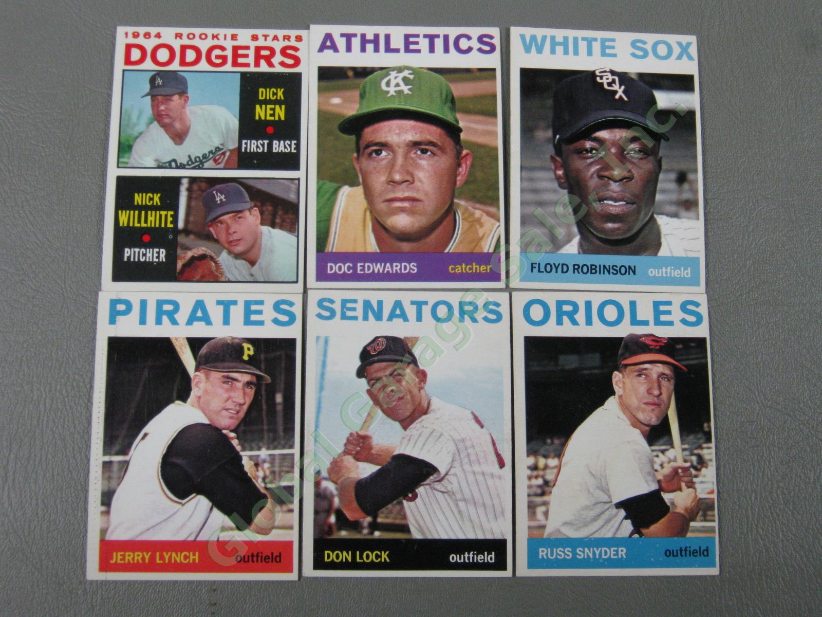 160 Vtg 1961 1962 1963 Topps Baseball Card Lot w/ RBI Home Run Leaders + VG-EX 32