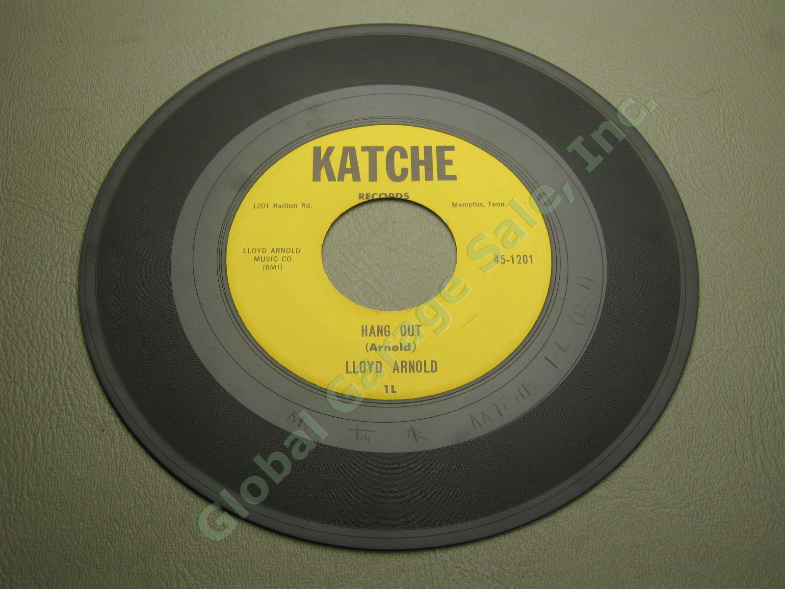 Original Lloyd Arnold Hang Out Do You Love Me 45-1201 Katche Memphis Rockabilly 2