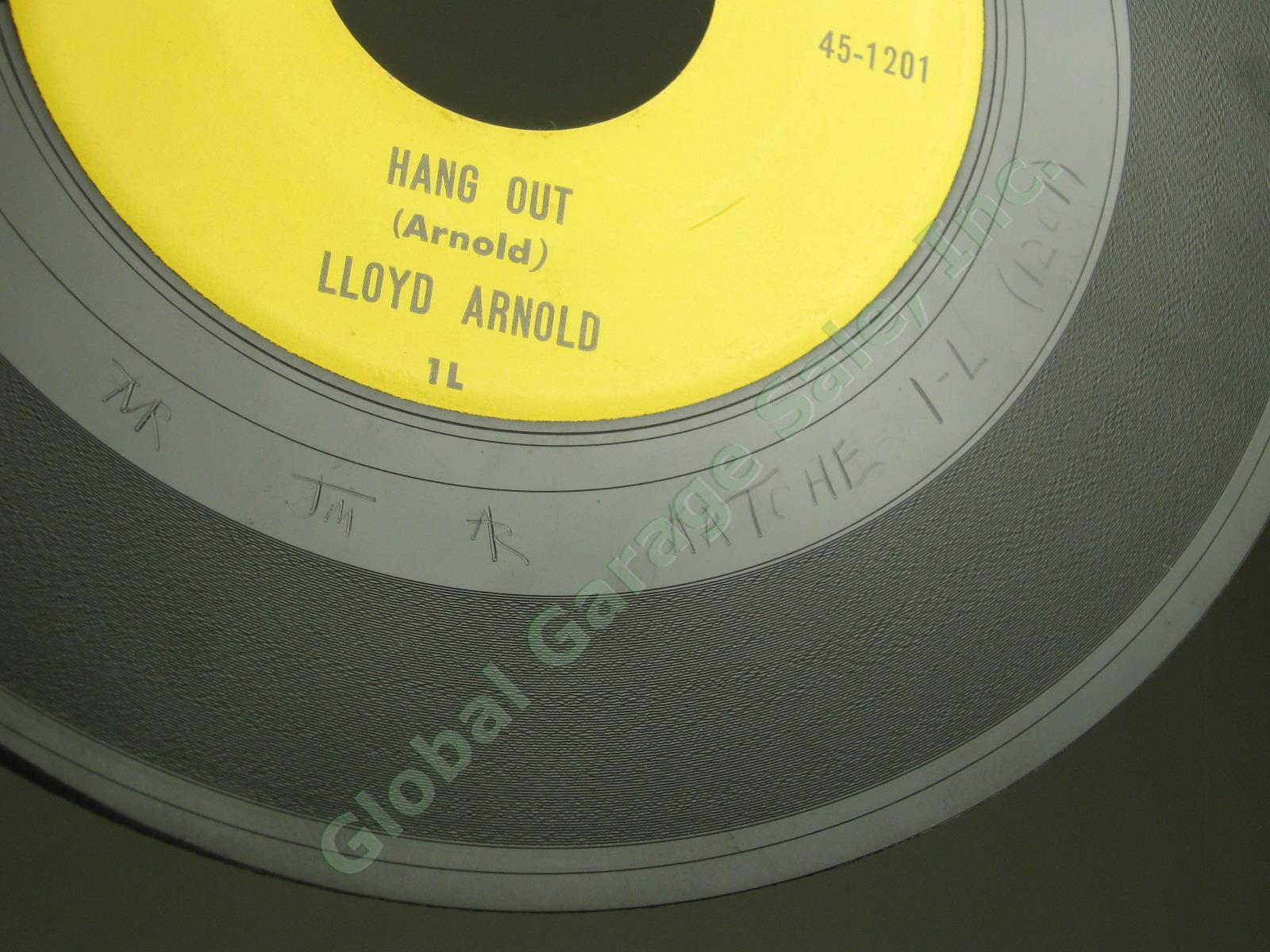 Original Lloyd Arnold Hang Out Do You Love Me 45-1201 Katche Memphis Rockabilly 3