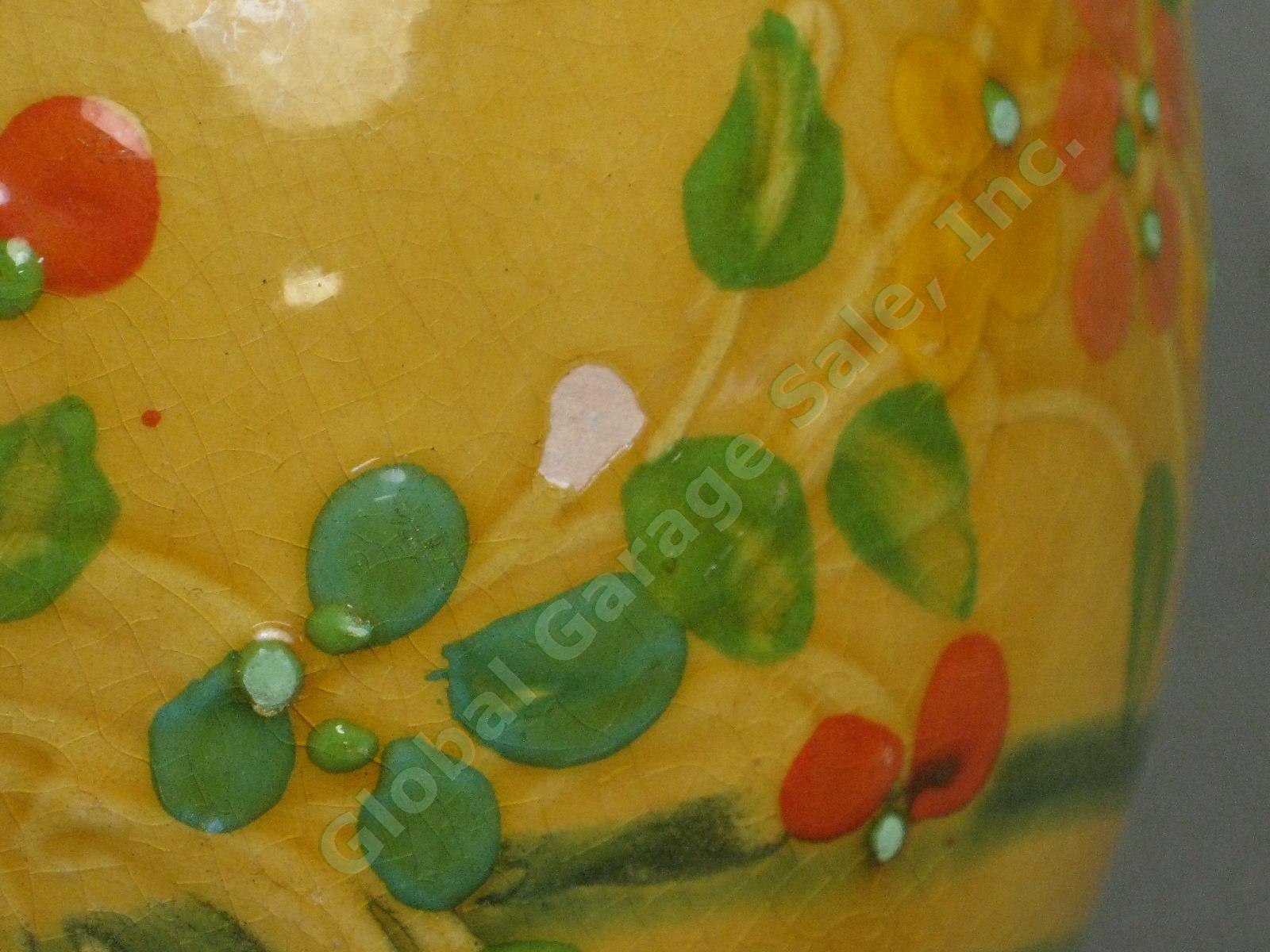 7 Souleo Terre E Provence Yellow Glazed French Pottery Bowl Lot Set 5.25" x 3.5" 5