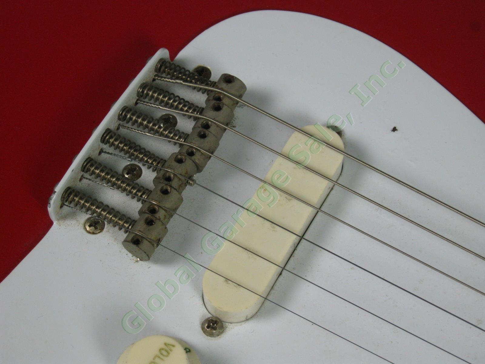 Vtg 1981 Fender Bullet Electric Guitar w/Case Telecaster Neck Mustang Pickups NR 4