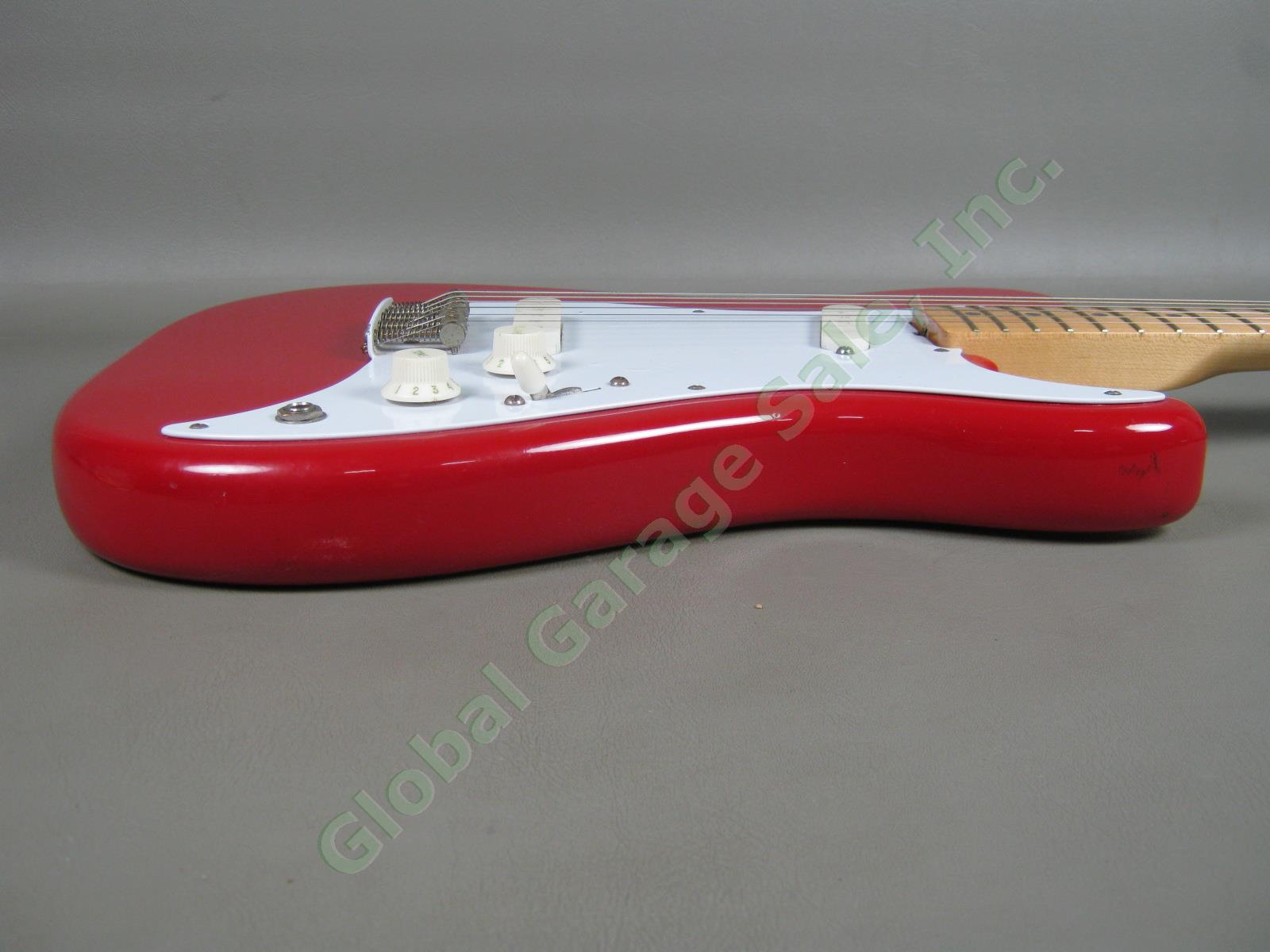 Vtg 1981 Fender Bullet Electric Guitar w/Case Telecaster Neck Mustang Pickups NR 6