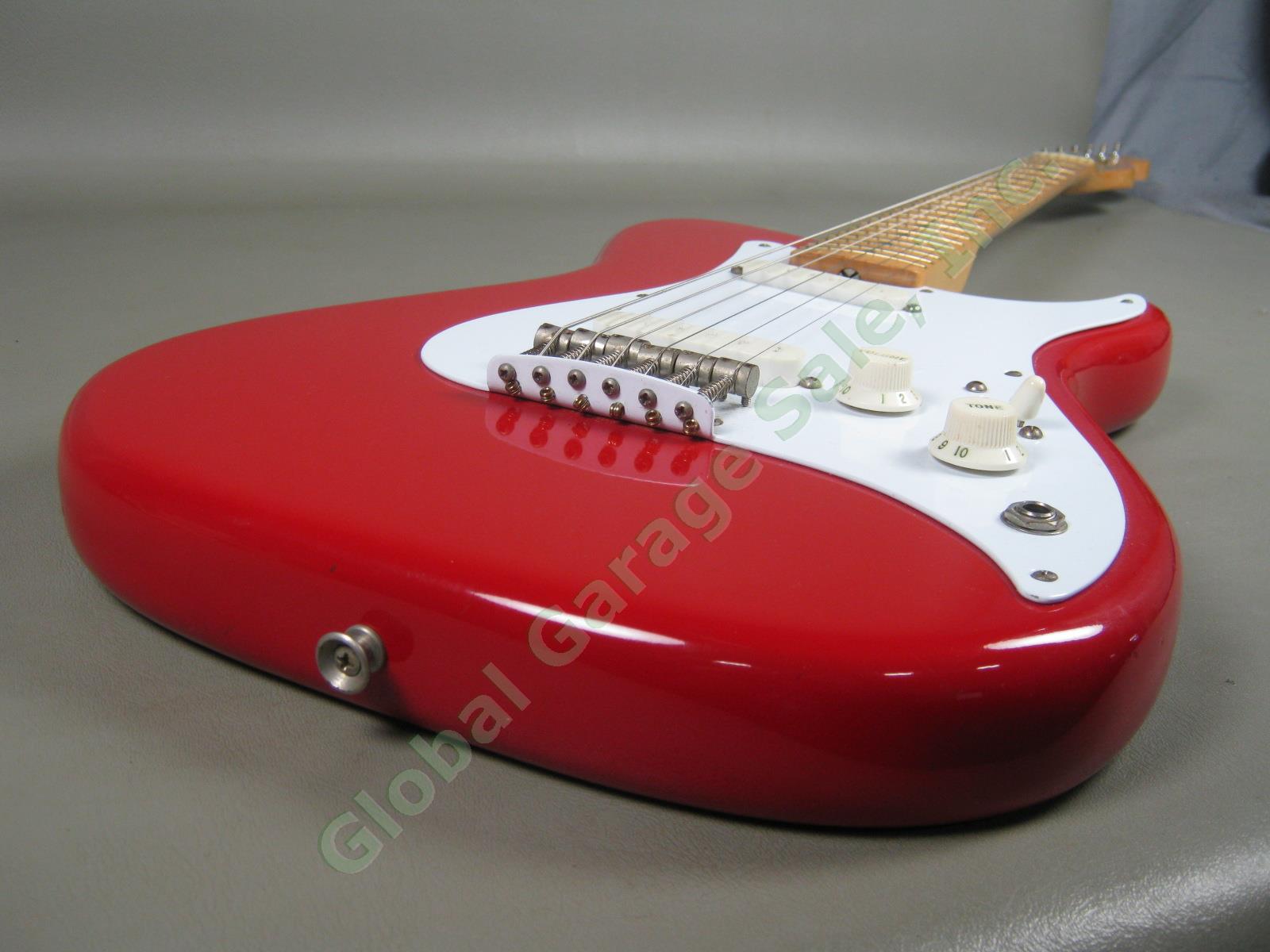 Vtg 1981 Fender Bullet Electric Guitar w/Case Telecaster Neck Mustang Pickups NR 7