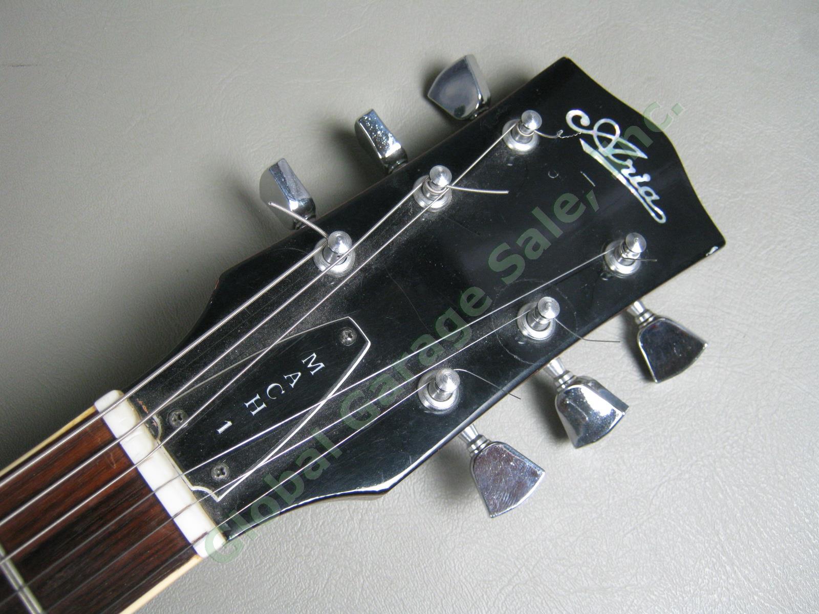 Vtg Matsumoku Aria Mach 1 Les Paul Copy Electric Guitar MIJ Made in Japan NO RES 10