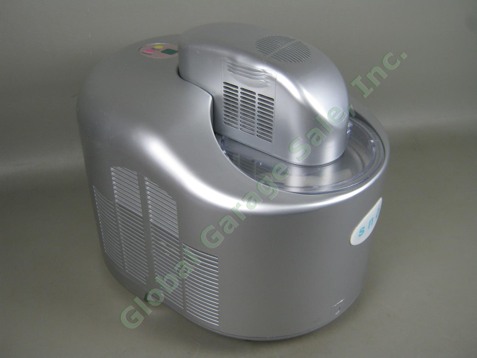 Whynter SNO 2 Qt Quart Compressor Cooling Ice Cream Sorbet Sherbet Maker IC-2L 1