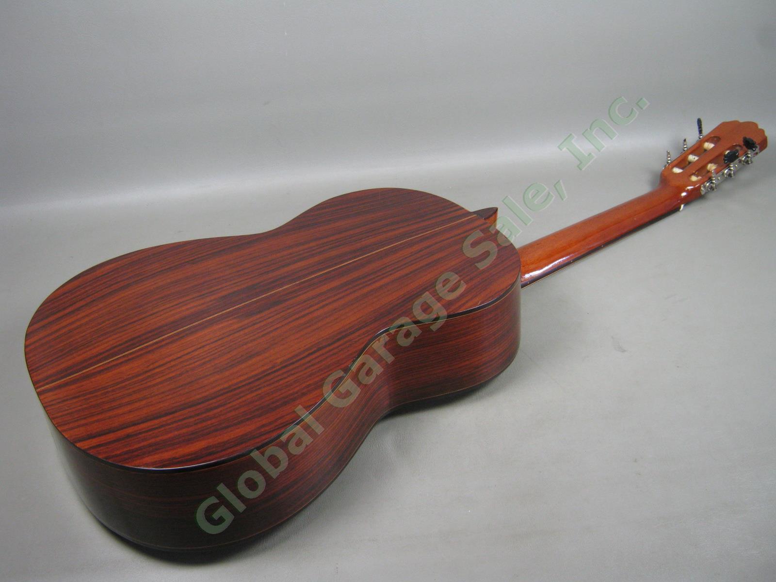 Rare Vtg 1970s Alvarez 5001 Classical Acoustic Guitar Made In Japan W/ Hard Case 8