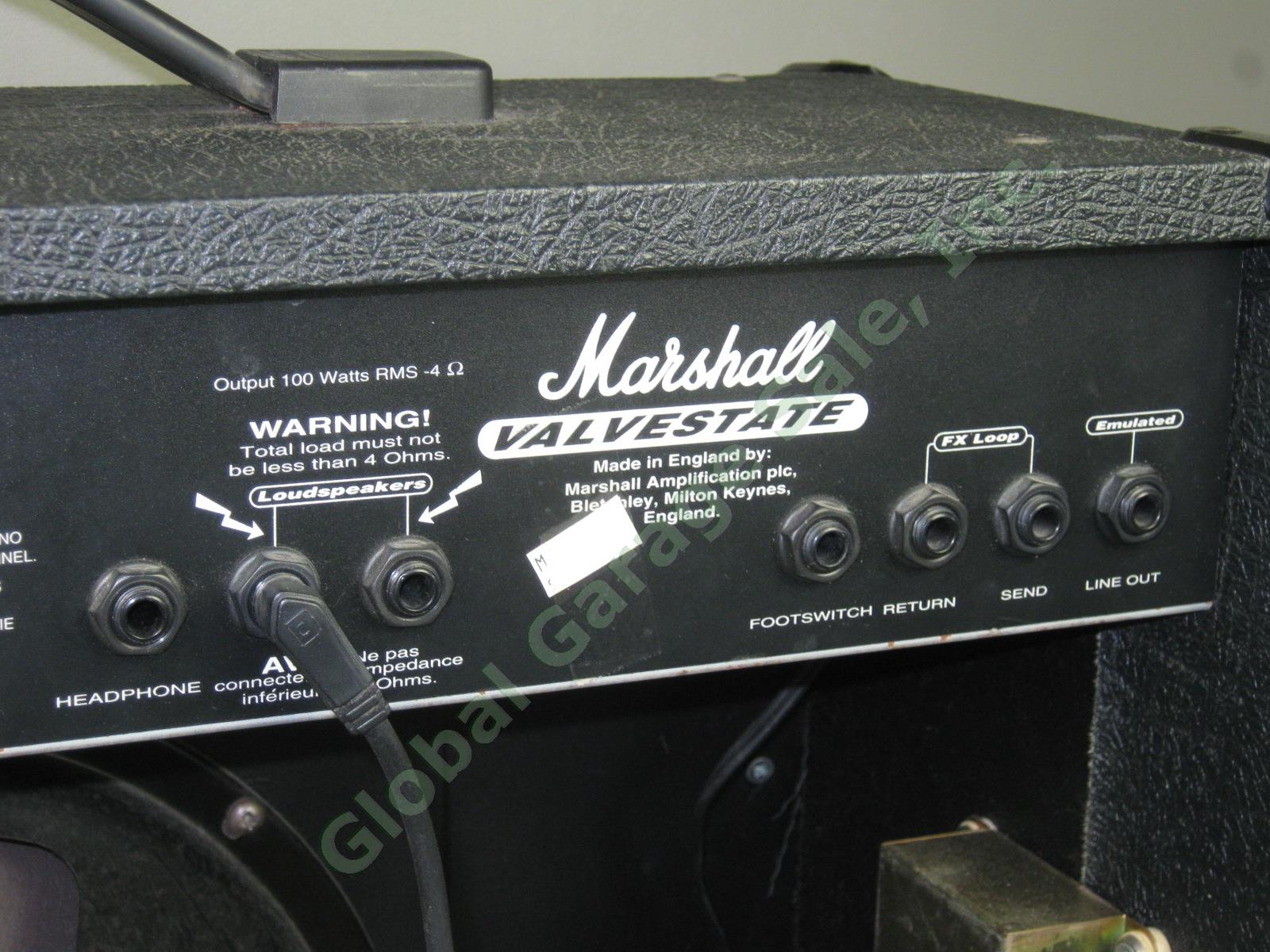 Marshall Valvestate VS100 Guitar Amplifier Amp Gold Back Series SPK 100 Speaker 6