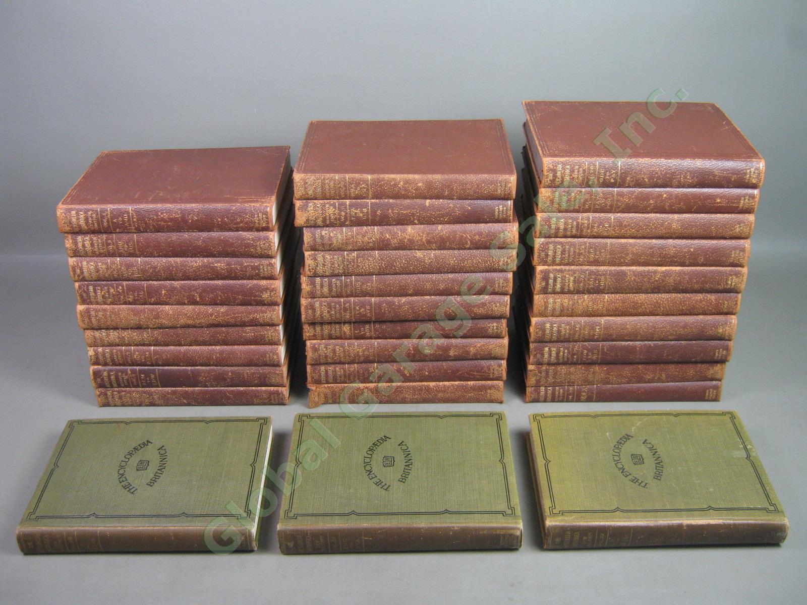Encyclopedia Britannica 11th Edition Complete Handy 29 Vol Set 1910-1911 +3 1922