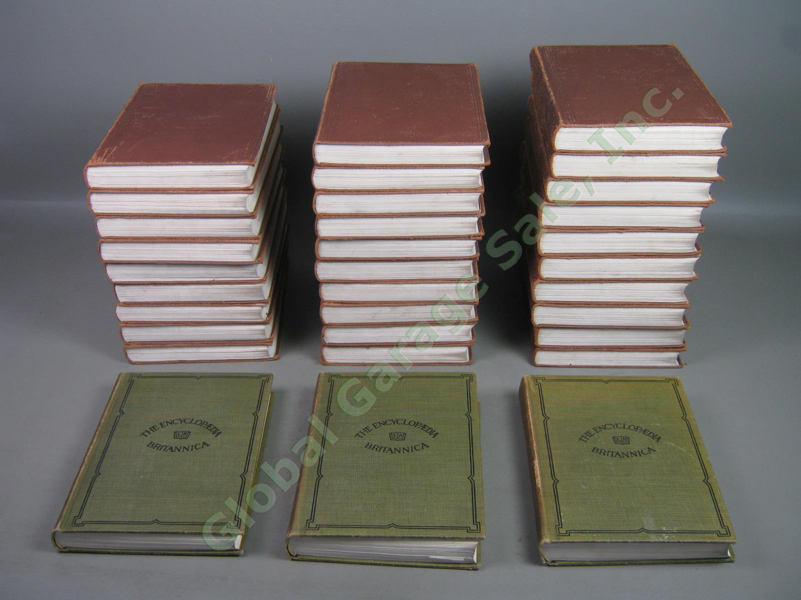Encyclopedia Britannica 11th Edition Complete Handy 29 Vol Set 1910-1911 +3 1922 1