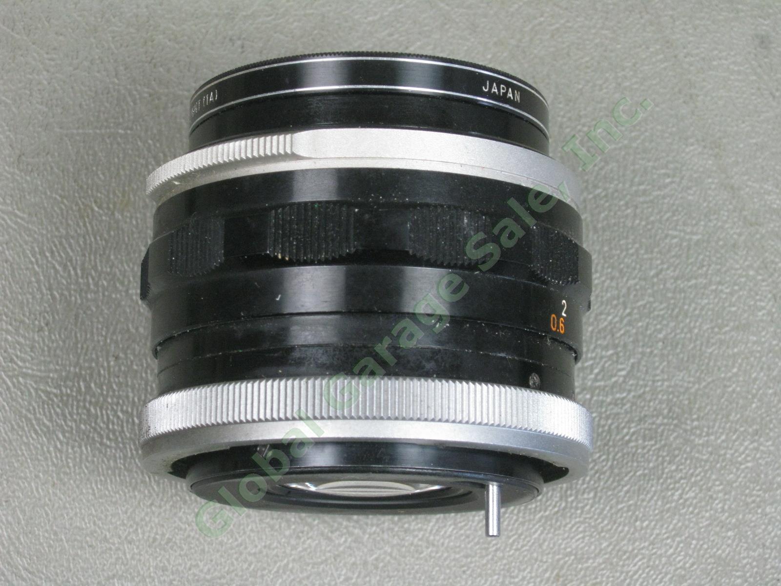 Canon Lens Lot FL 50mm 1:1.8 + FD 24mm 1:2.8 Skylight/Haze Filters Made In Japan 2