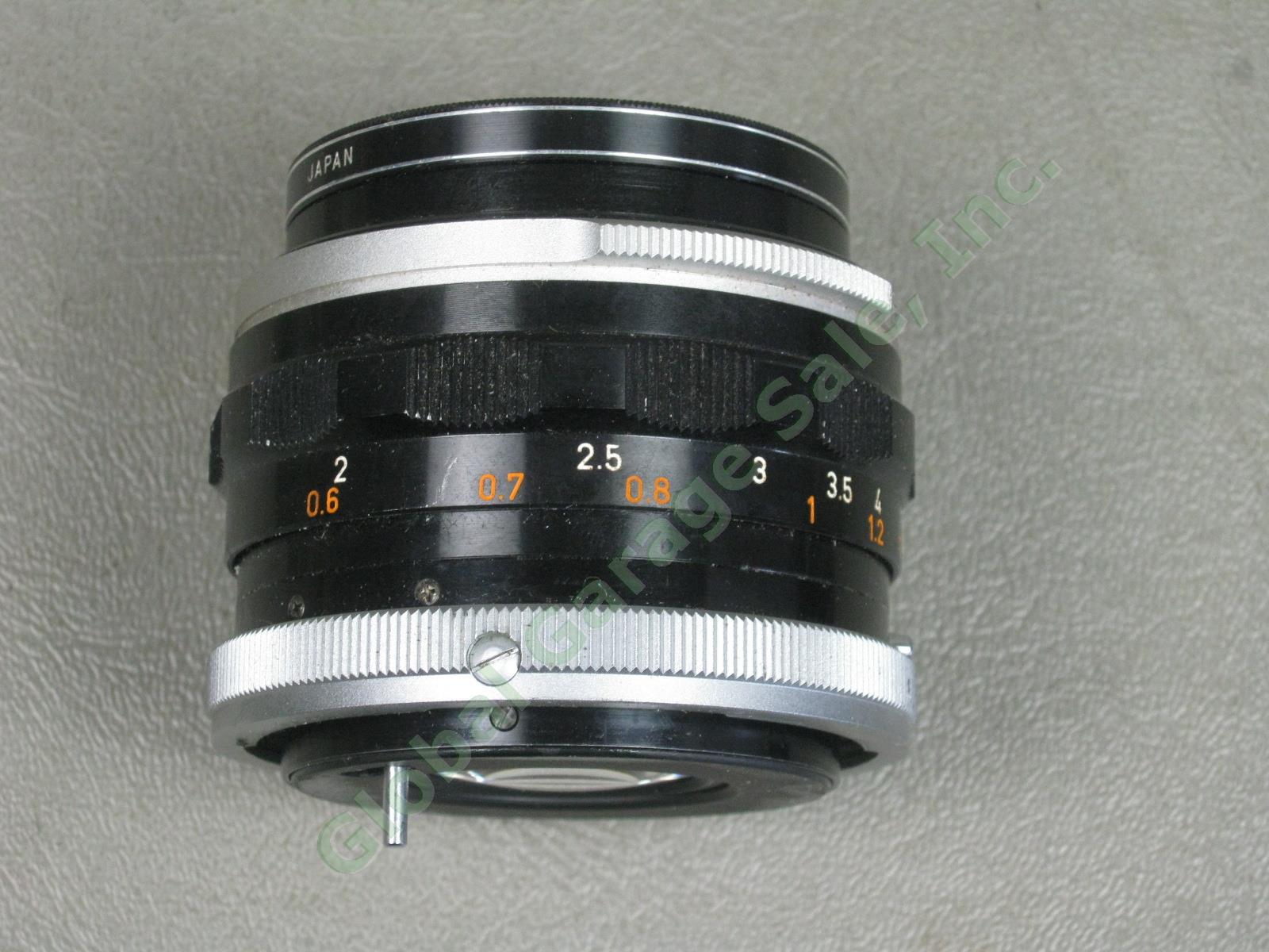 Canon Lens Lot FL 50mm 1:1.8 + FD 24mm 1:2.8 Skylight/Haze Filters Made In Japan 3
