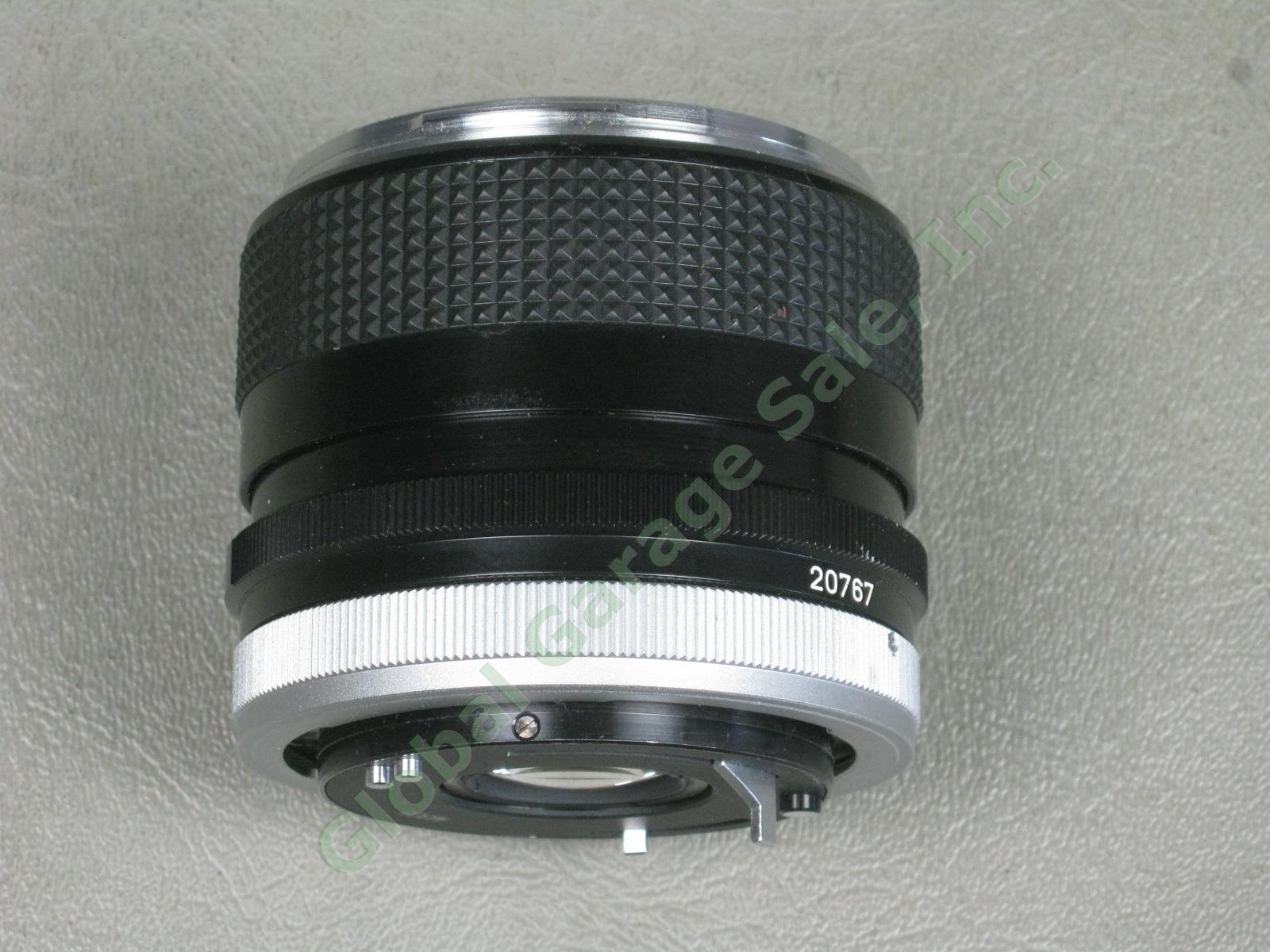 Canon Lens Lot FL 50mm 1:1.8 + FD 24mm 1:2.8 Skylight/Haze Filters Made In Japan 7