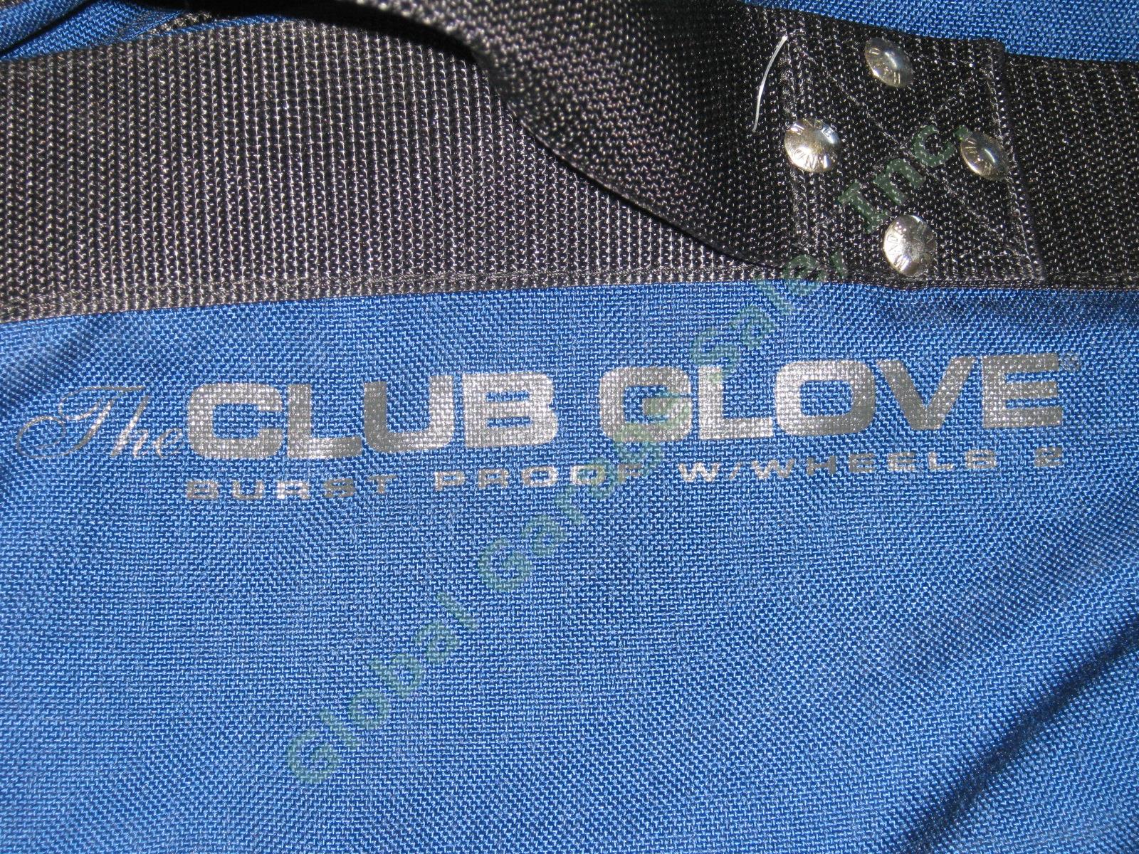 Navy Club Glove Burst Proof Travel Golf Club Bag With Wheels 2 II Free Stiff Arm 4