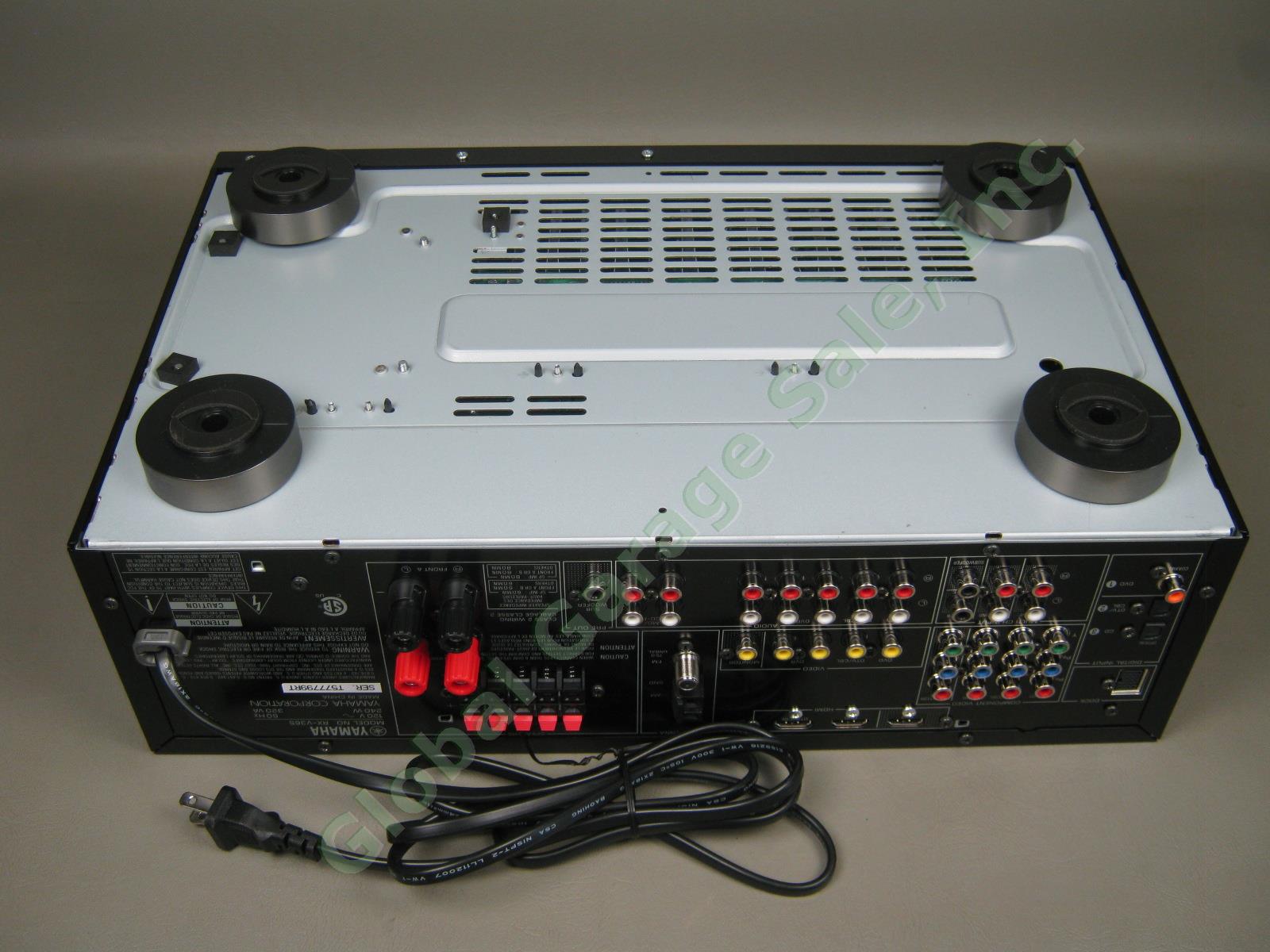 Yamaha RX-V365 500-Watt 5.1-channel Natural Sound Home Theater AV Receiver HDMI 8
