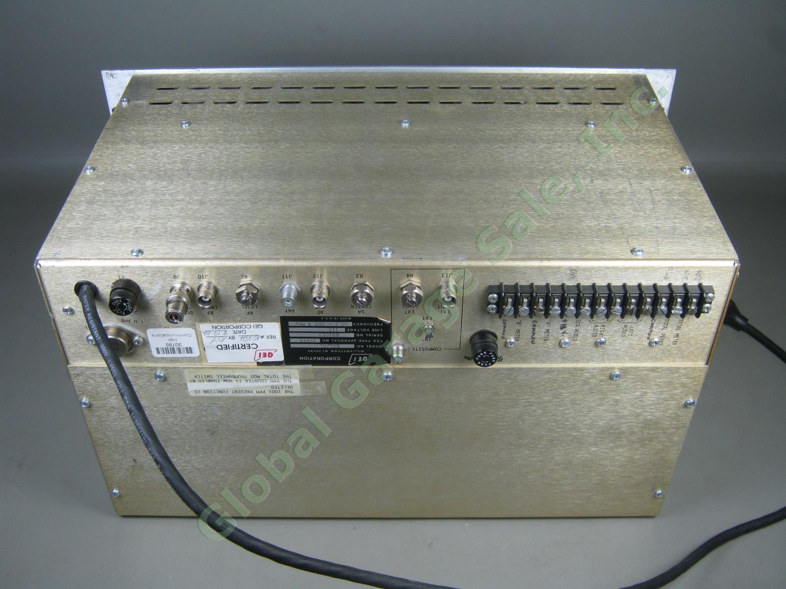 QEI 691 Professional FM Radio Modulation Monitor Test Set Working When Removed 7