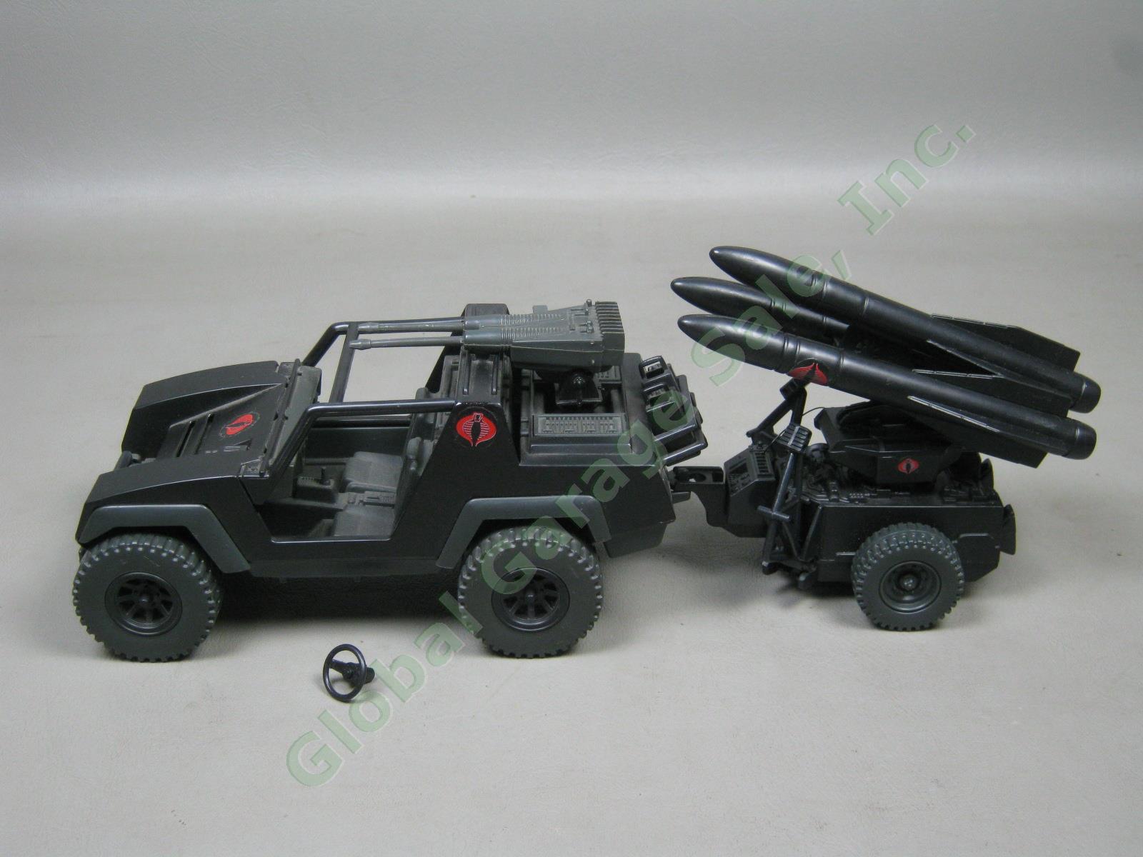 RARE 1983 CANADIAN SEARS EXCLUSIVE GI Joe Cobra Combat Set M.S.V. MSV Black Jeep