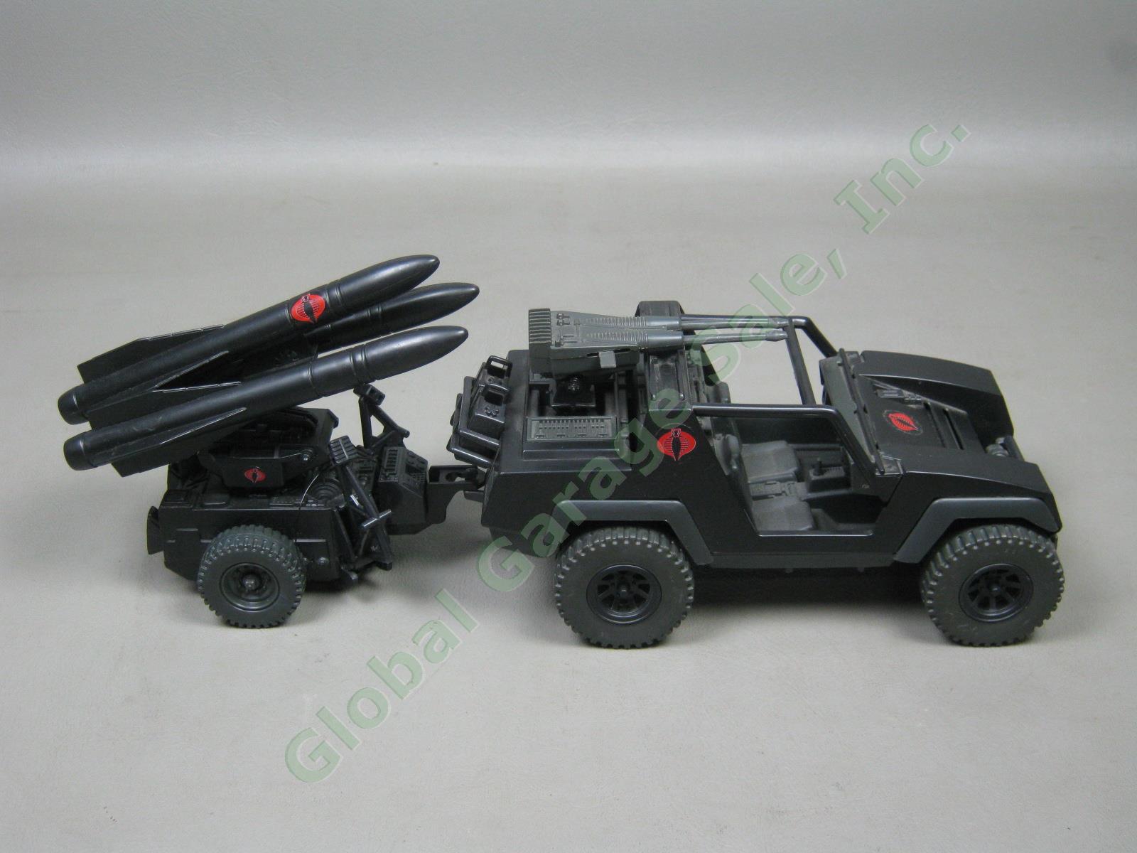 RARE 1983 CANADIAN SEARS EXCLUSIVE GI Joe Cobra Combat Set M.S.V. MSV Black Jeep 1