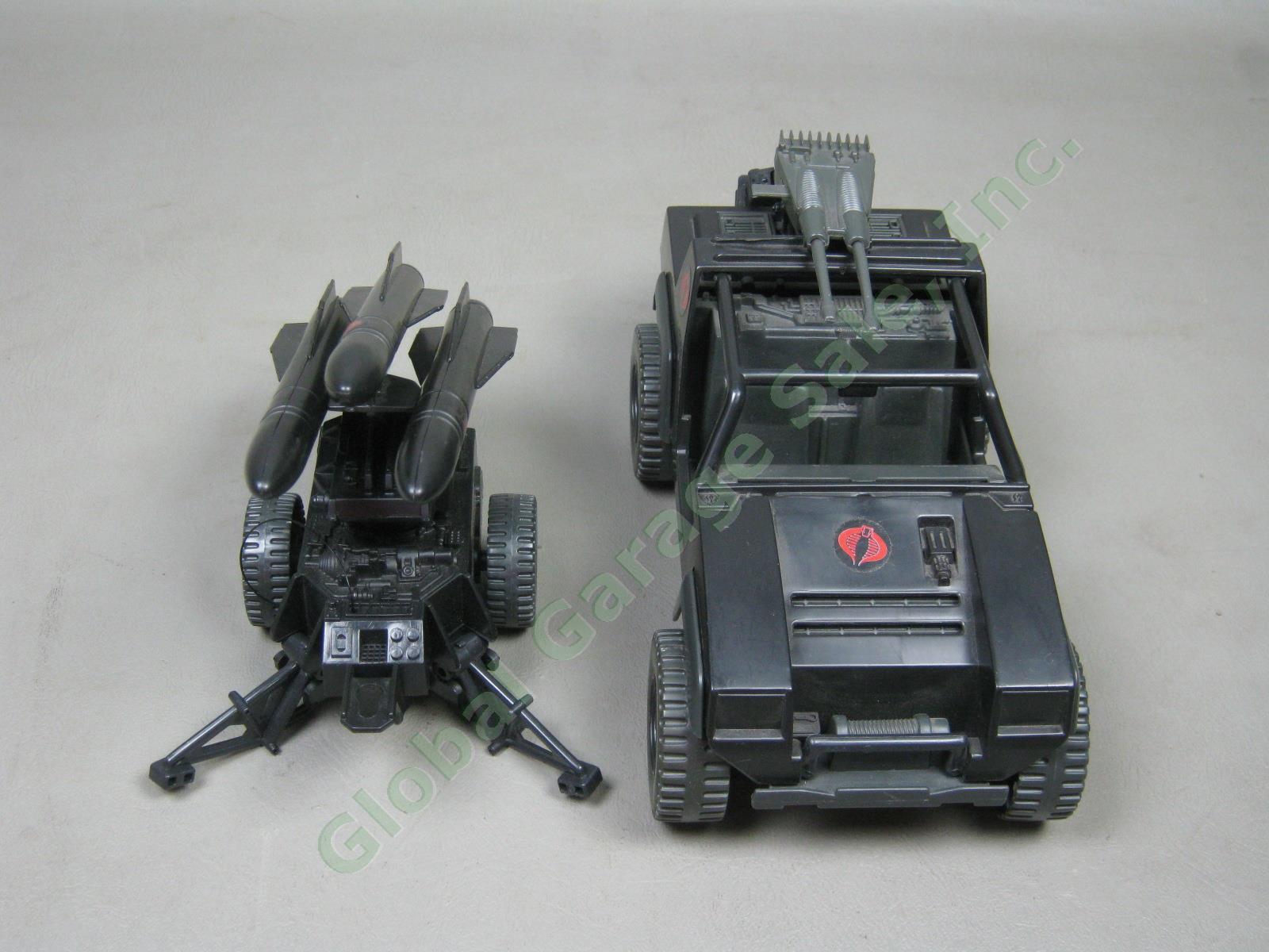 RARE 1983 CANADIAN SEARS EXCLUSIVE GI Joe Cobra Combat Set M.S.V. MSV Black Jeep 2