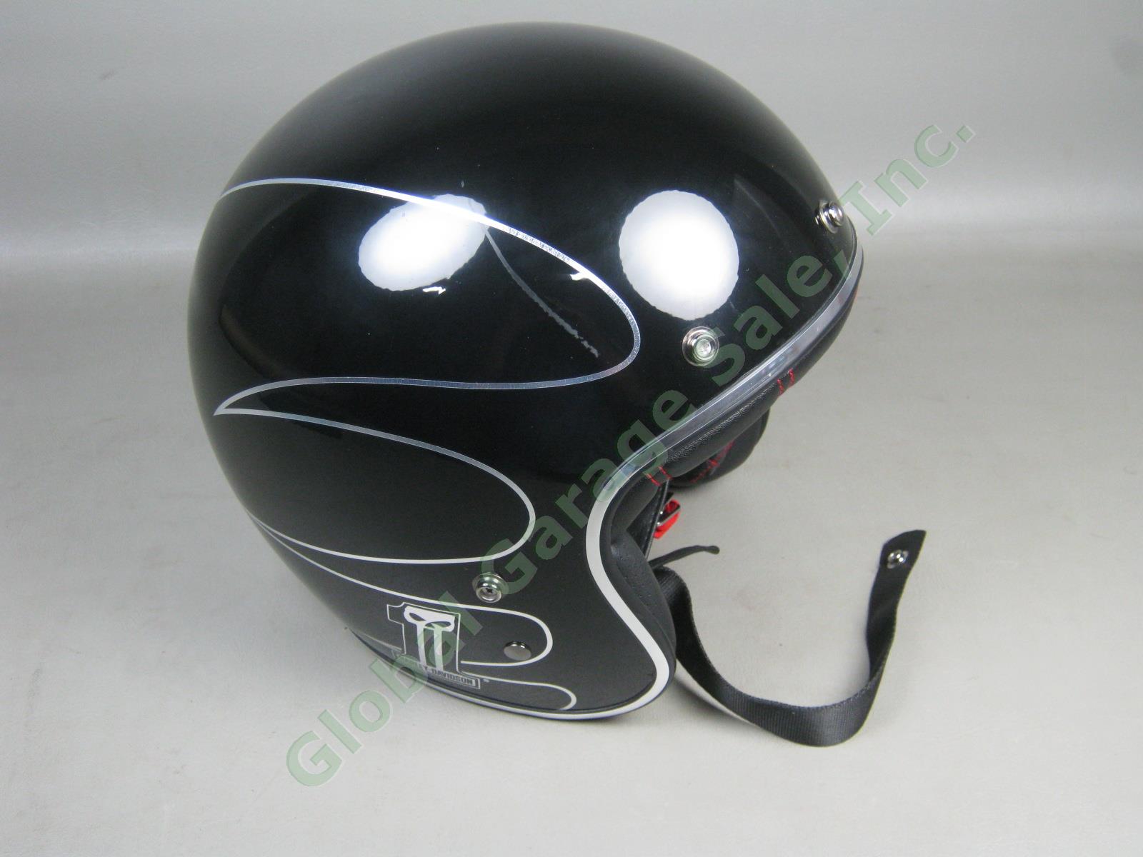 Mens Harley-Davidson 98307-14VM HD-B01 Bell Custom 500 3/4 Open Face Helmet XL 1