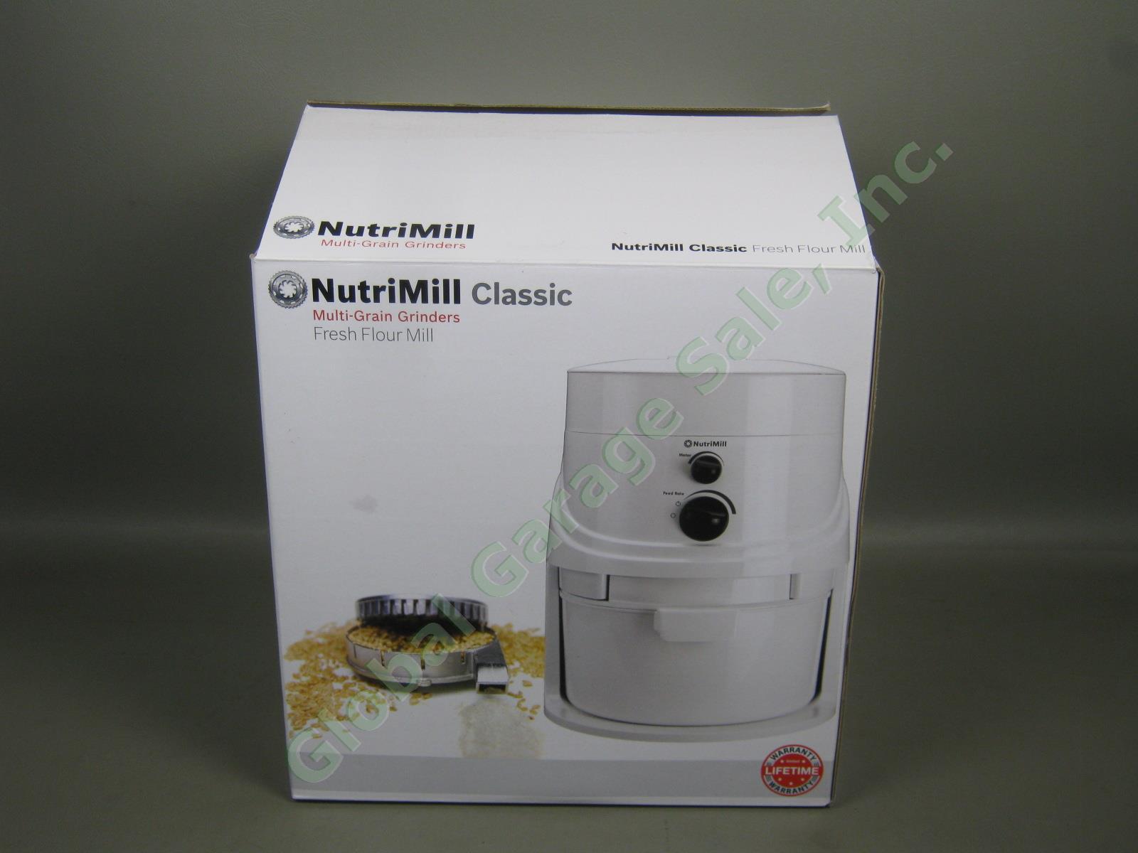 NEW NutriMill Classic 20-Cup Multi-Grain Fresh Flour Mill Grinder W/ Box HS4.3