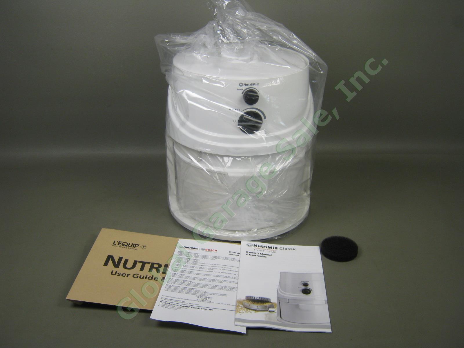 NEW NutriMill Classic 20-Cup Multi-Grain Fresh Flour Mill Grinder W/ Box HS4.3 2