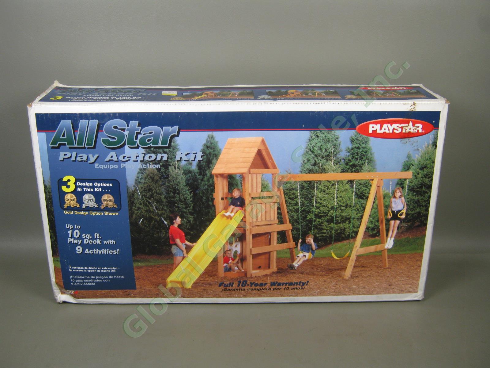 PlayStar All Star Play Action Kit Outdoor Playground Swingset Slide Accessories