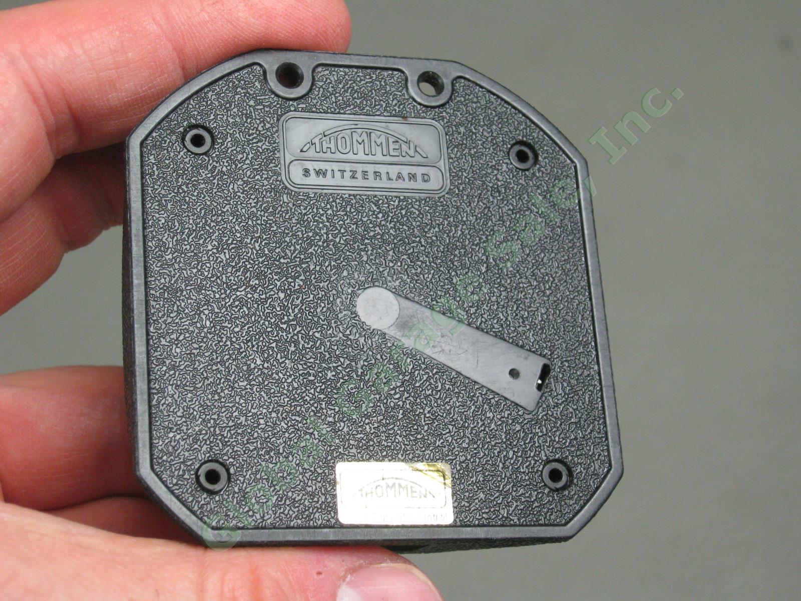 Vtg Thommen Classic TX-18 21000 Ft Pocket Altimeter Plus Barometer +Box Was $325 3