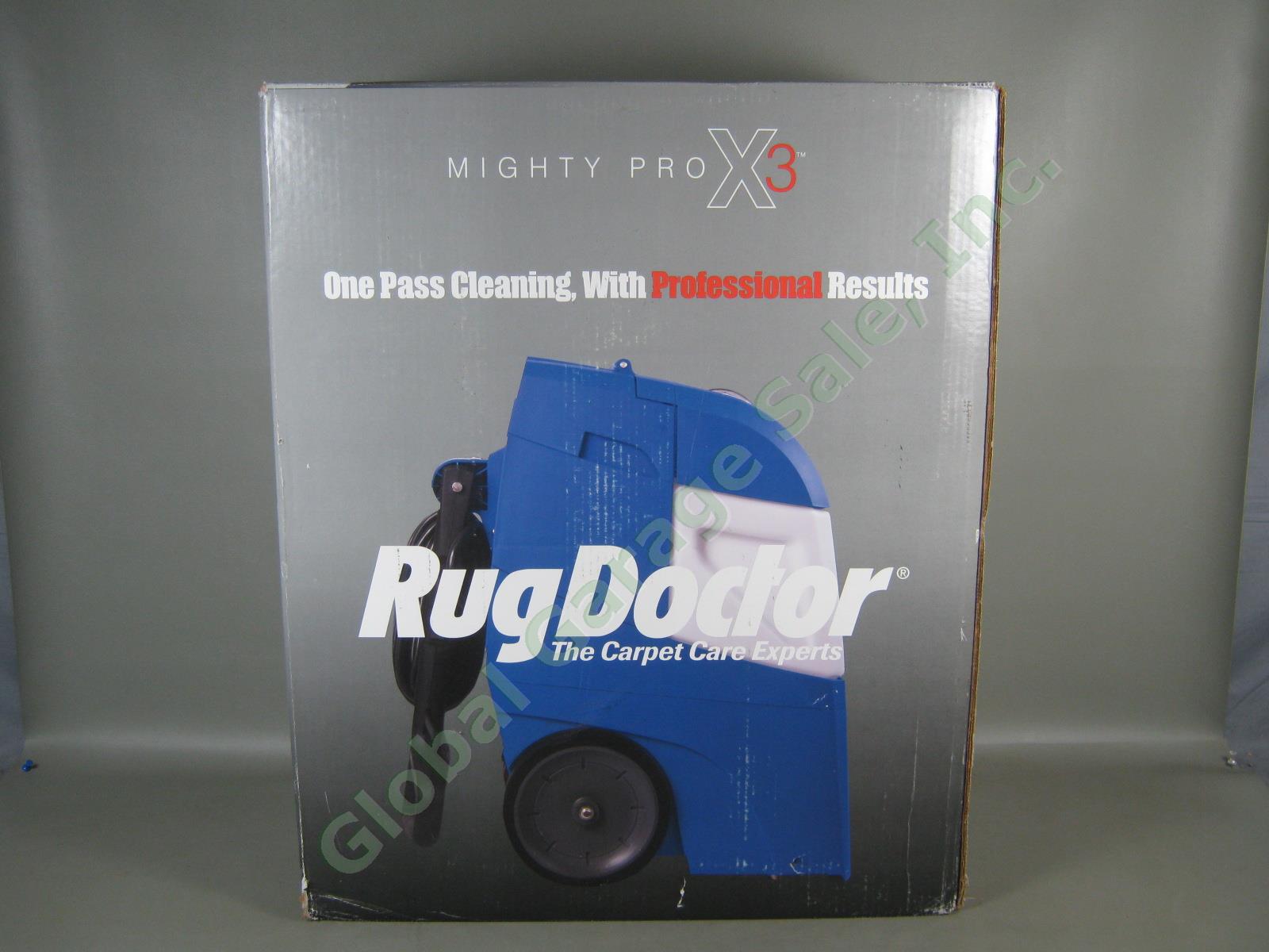 NOS SEALED Rug Doctor Mighty Pro X3 Professional Carpet Upholstery Cleaner MP-C3