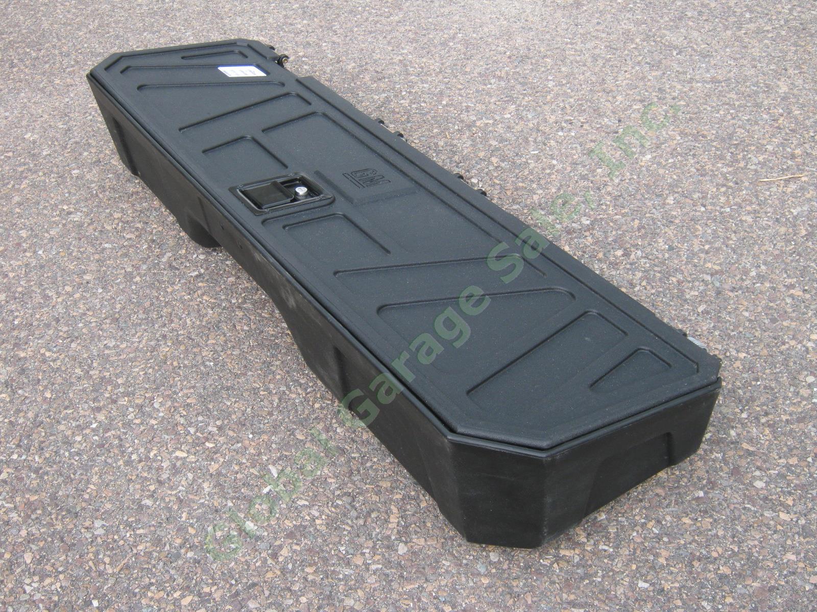 OEM 99-07 GM Extended Cab Underseat Storage Compartment Gun Box For GMC Sierra + 1