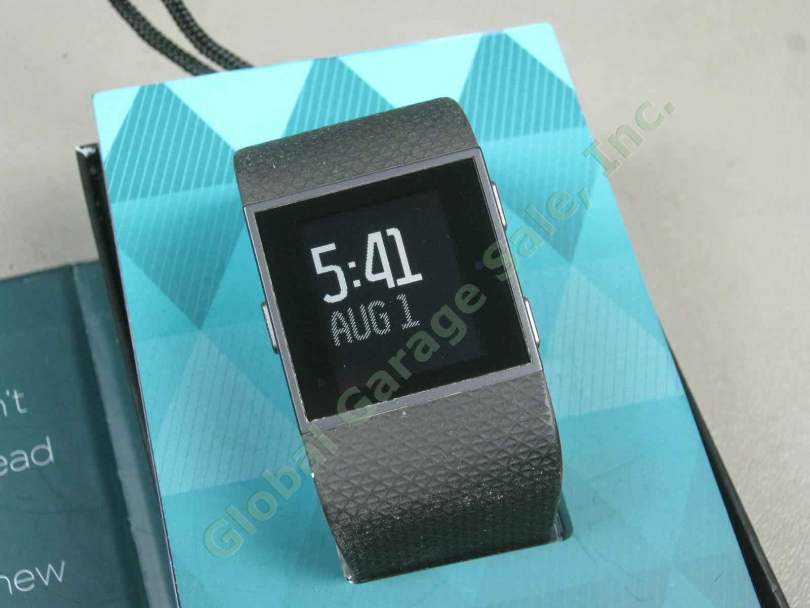 Fitbit Surge Fitness Super Watch GPS Activity Tracker Heart Rate Monitor Large 4