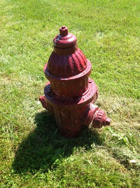 Vintage Genuine 1940s RD Wood Co Mathews Fire Hydrant Burlington Vermont NO RES!