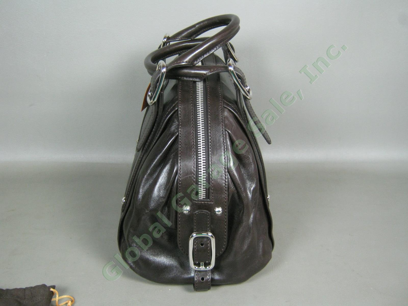 NEW IN BOX Tods Brown Leather G-Bag Bauletto Medium Handbag Pocketbook NO RES! 4