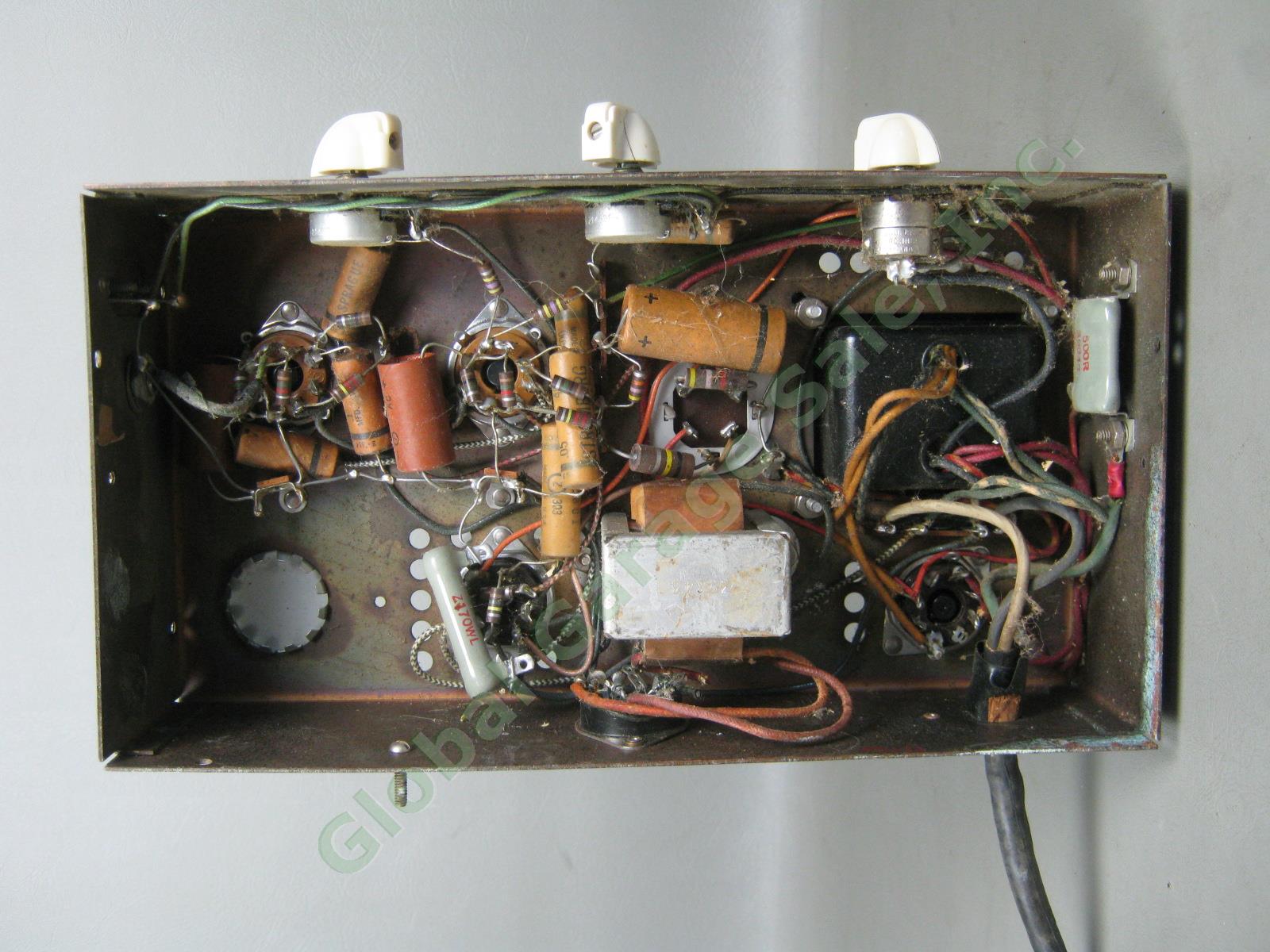 Vtg 1940s Stromberg-Carlson AU 29 10-Watt Vacuum Tube Amplifier Amp Untested NR! 6