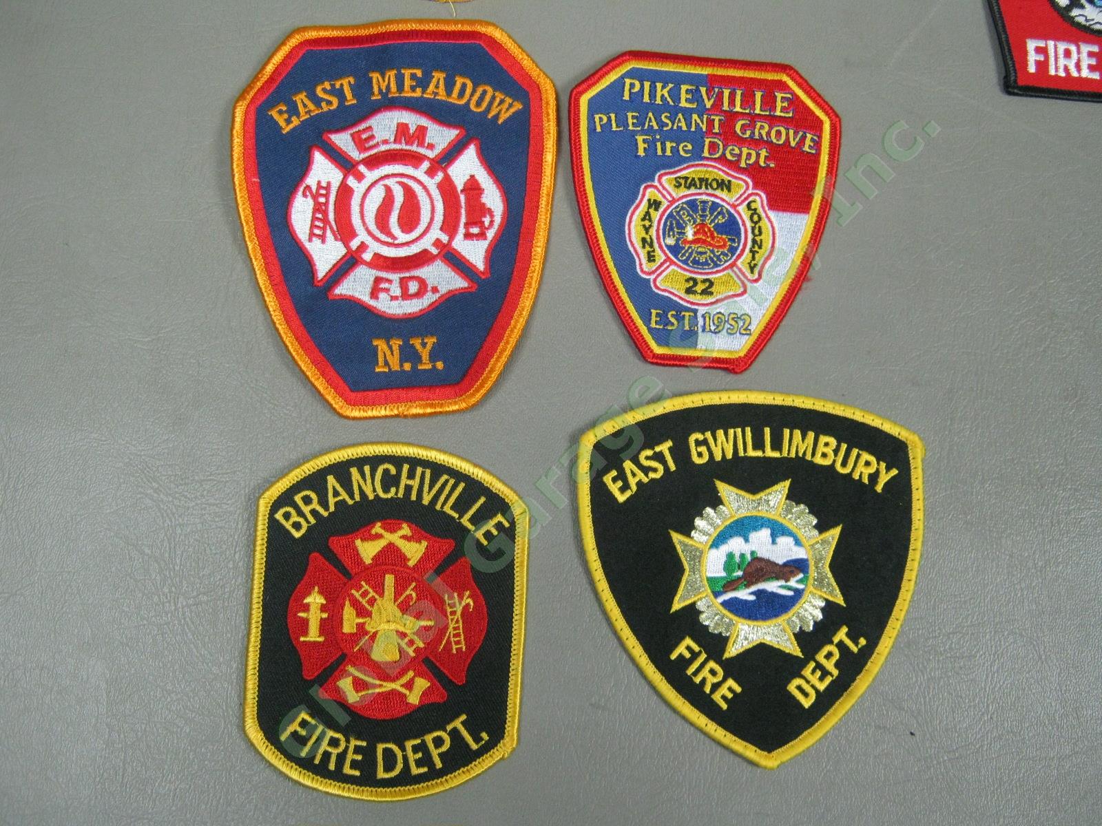 40 New & Used Fire Dept Firefighter Cloth Patch Lot Chicago New York Afghanistan 5